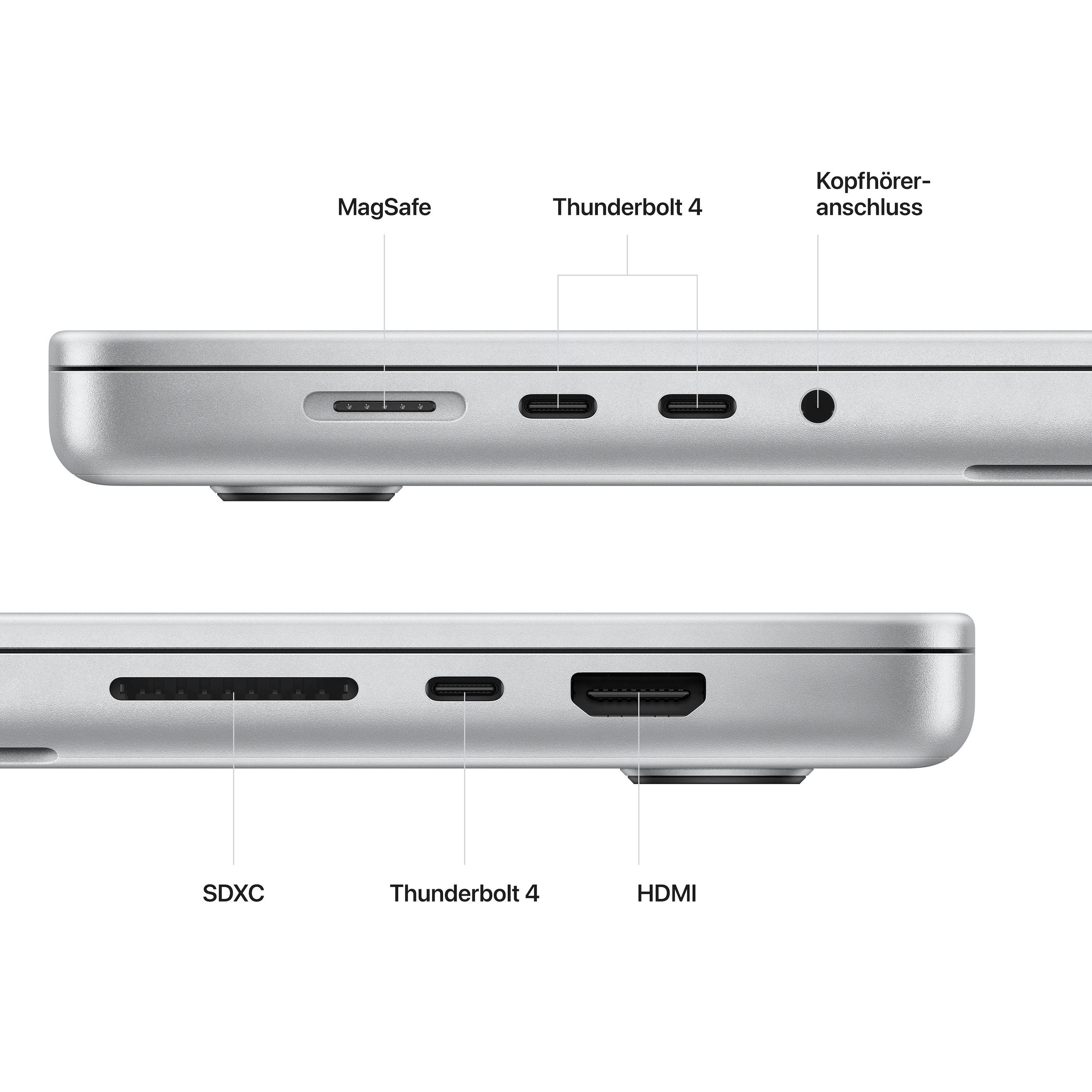 Apple Notebook »MacBook SSD | Zoll, 512 GB 16 Pro«, 41,05 Apple, / BAUR M2, cm, M2
