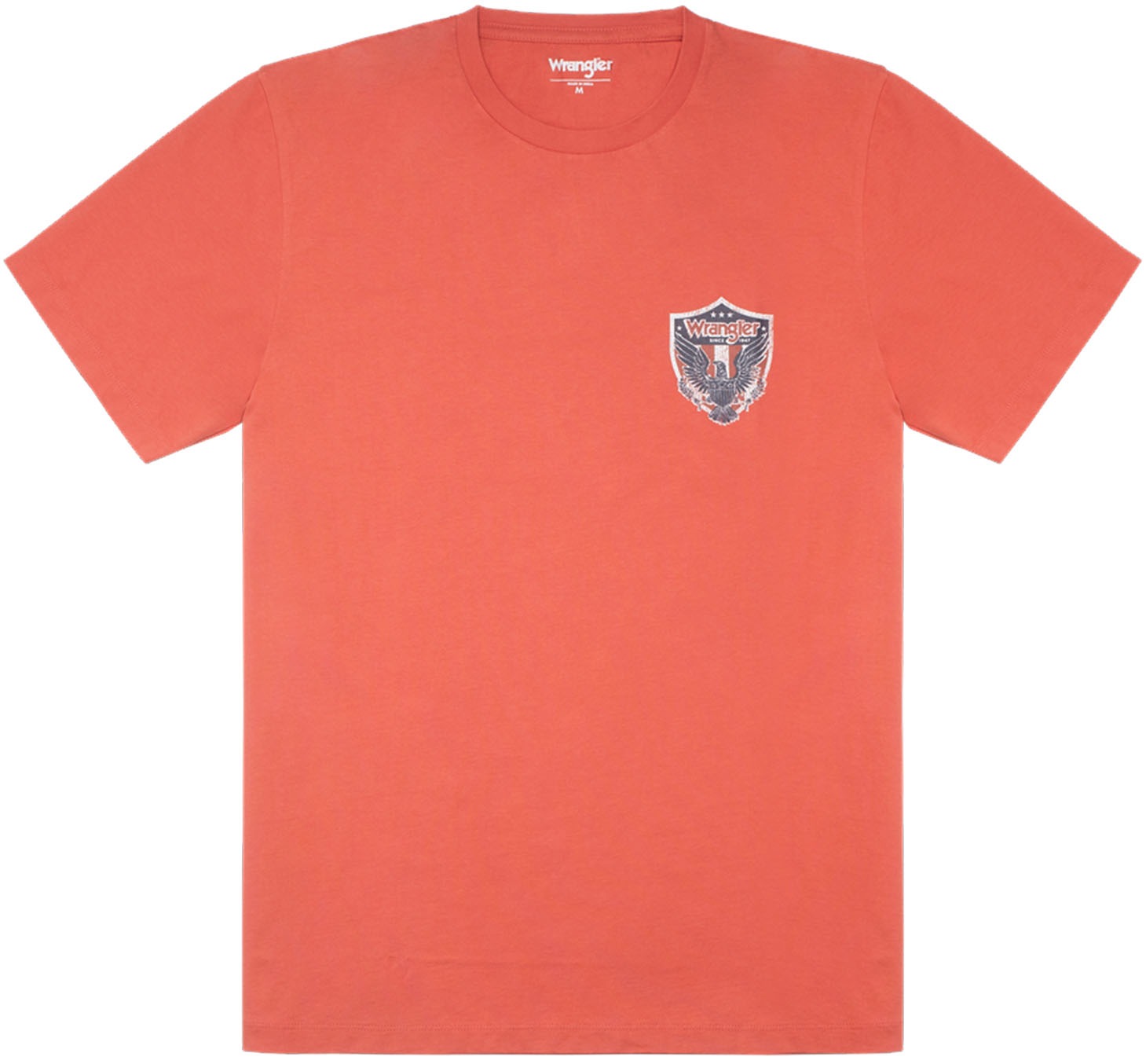 Wrangler T-Shirt »AMERICANA« mit Markenlabel auf der Brust