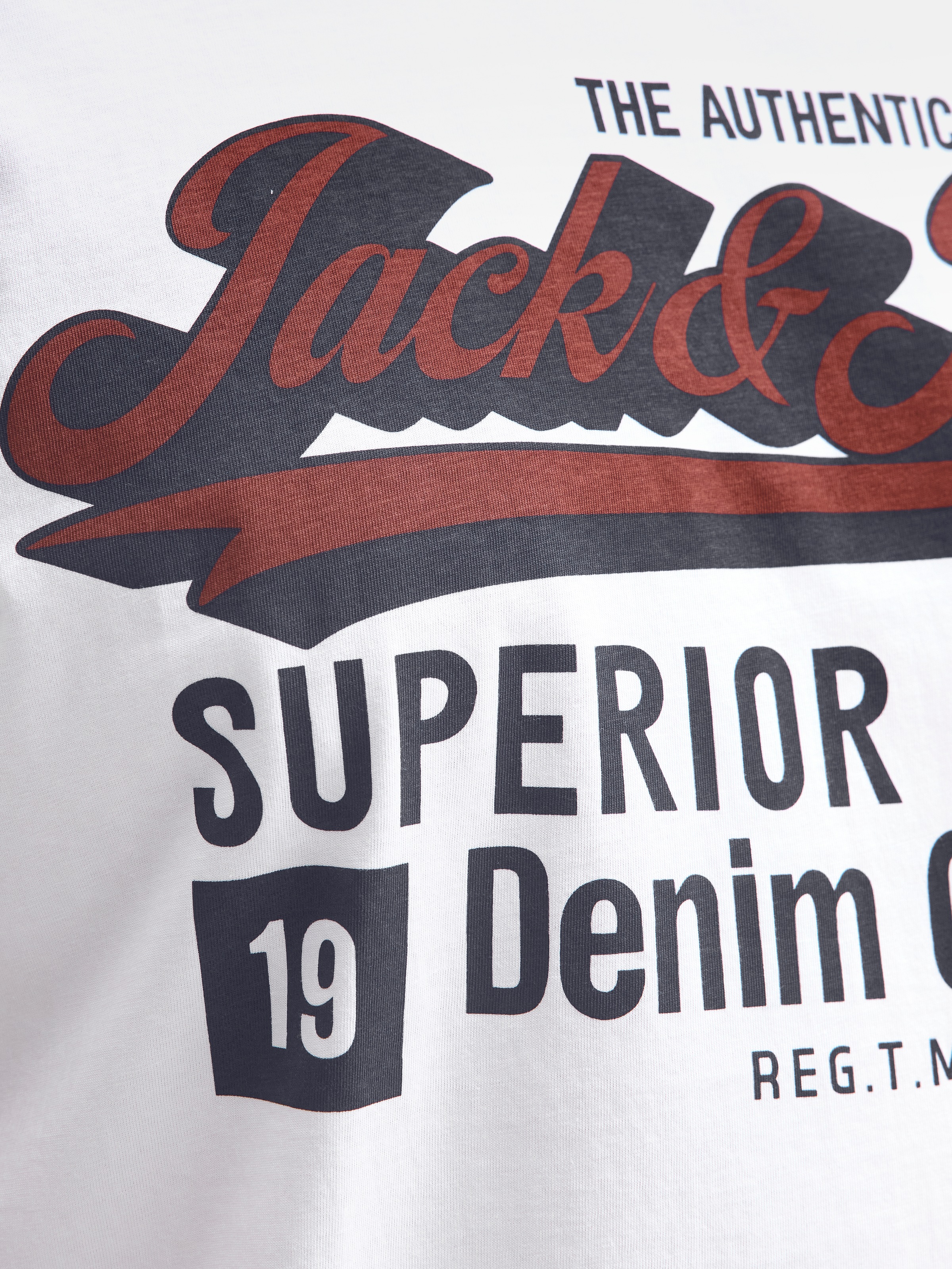 Jack & Jones PlusSize T-Shirt »JJELOGO TEE SS 2 COL AW25 3PK MP PLS«, (Packung, 3 tlg.)