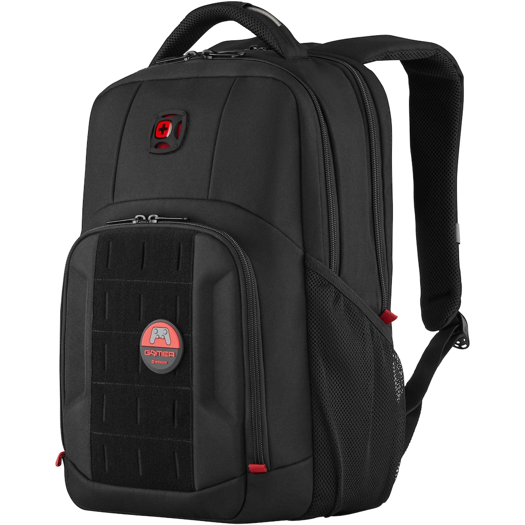 Wenger Laptoprucksack »PlayerMode Gaming-Laptop-Rucksack 15,6 Zoll, schwarz«, für Laptops bis 15,6 Zoll