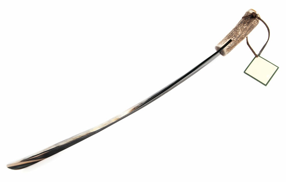 Schuhlöffel, Horngriff Schuhlöffel lang