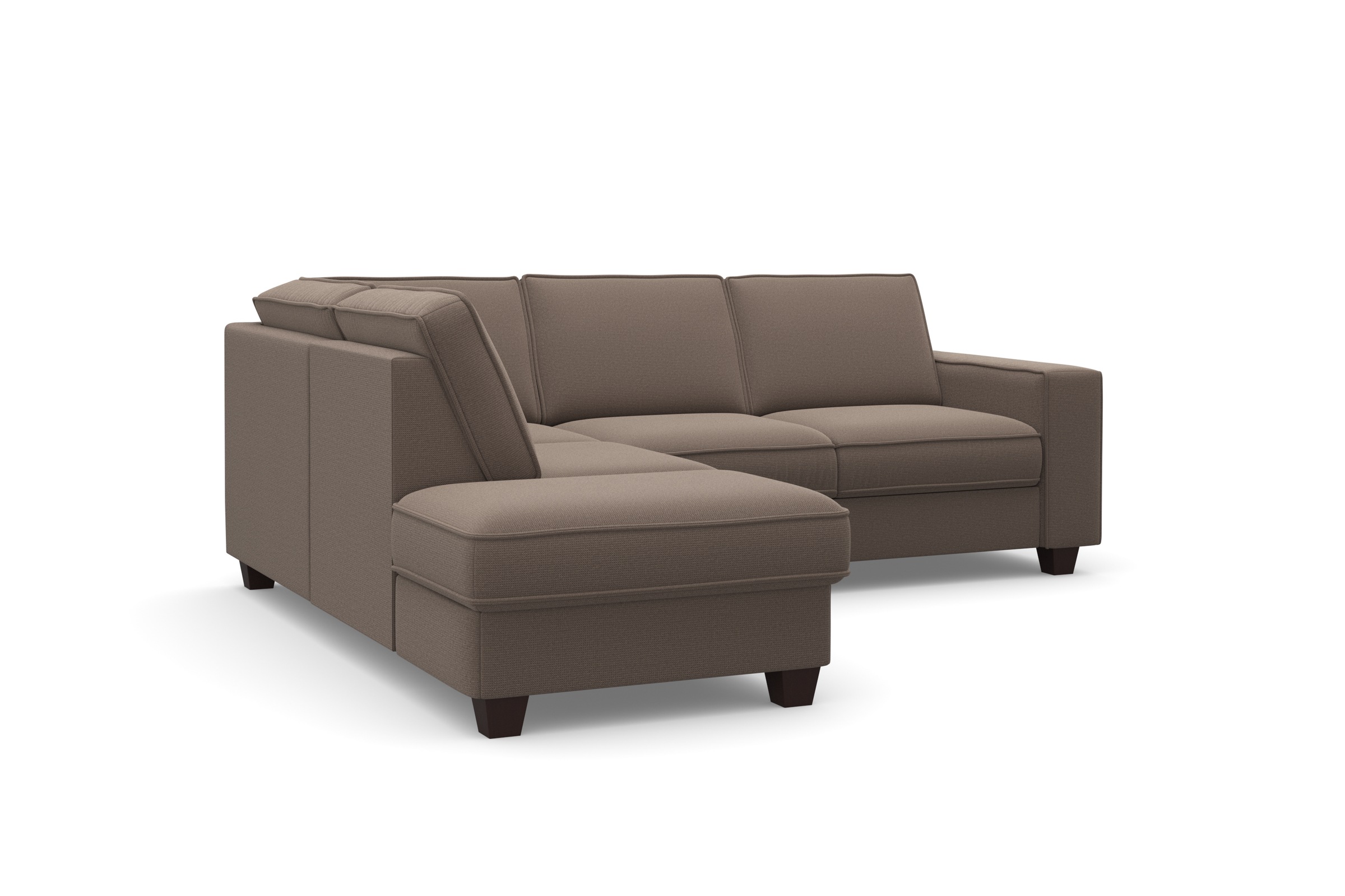 Thumbnail - Home affaire Ecksofa "County L-Form", (2 St.), wahlweise Ottomane links oder rechts, mit Federkern-Polsterung