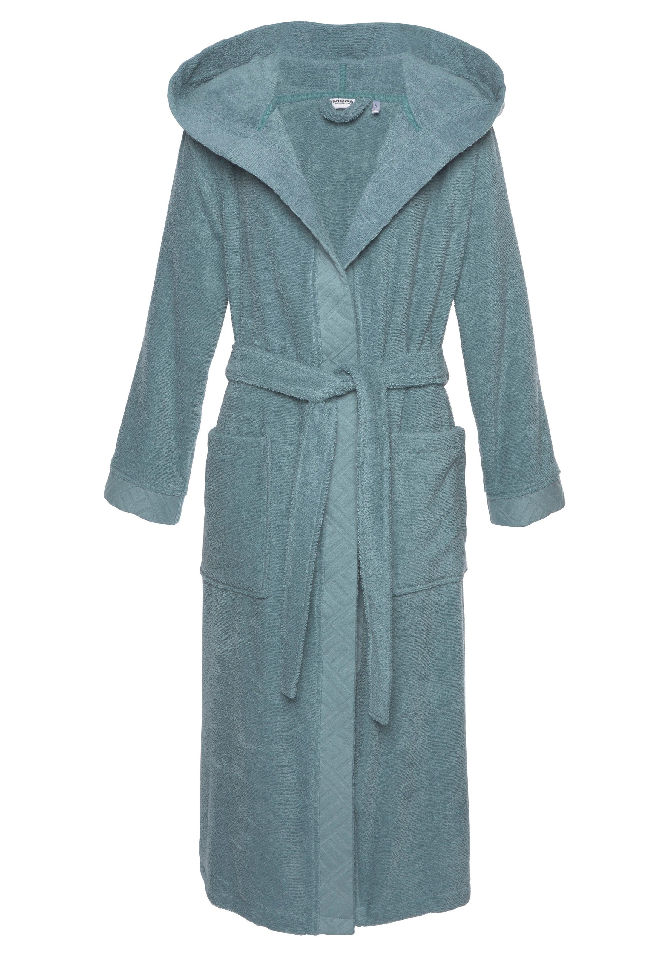 my home Damenbademantel "Livia, ideal für Sauna & Spa, Hotelbademantel" 1 S günstig online kaufen