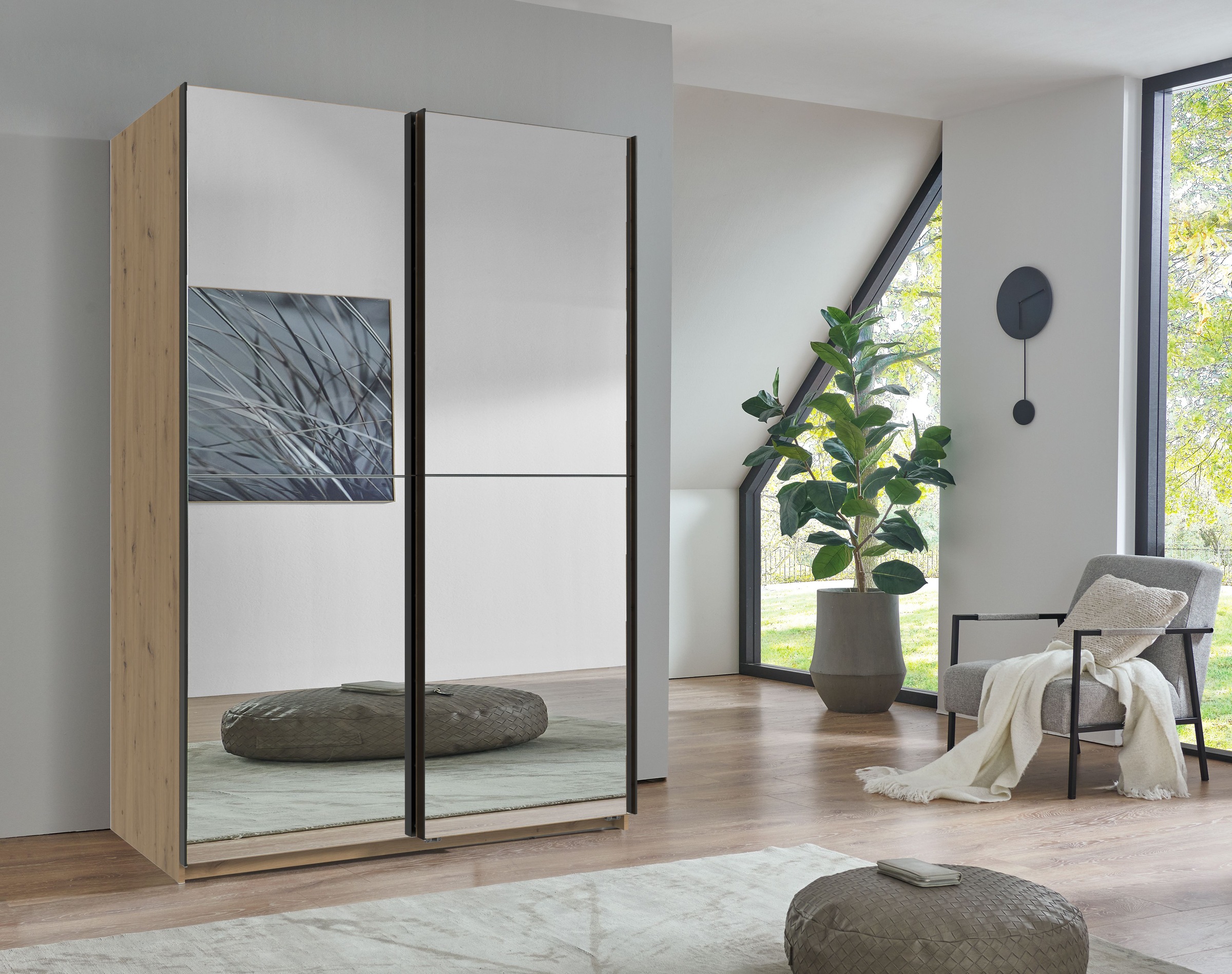 Wimex Kleiderschrank "Mugano, B/T/H 135 oder 180/65/198cm, Made in Germany" günstig online kaufen