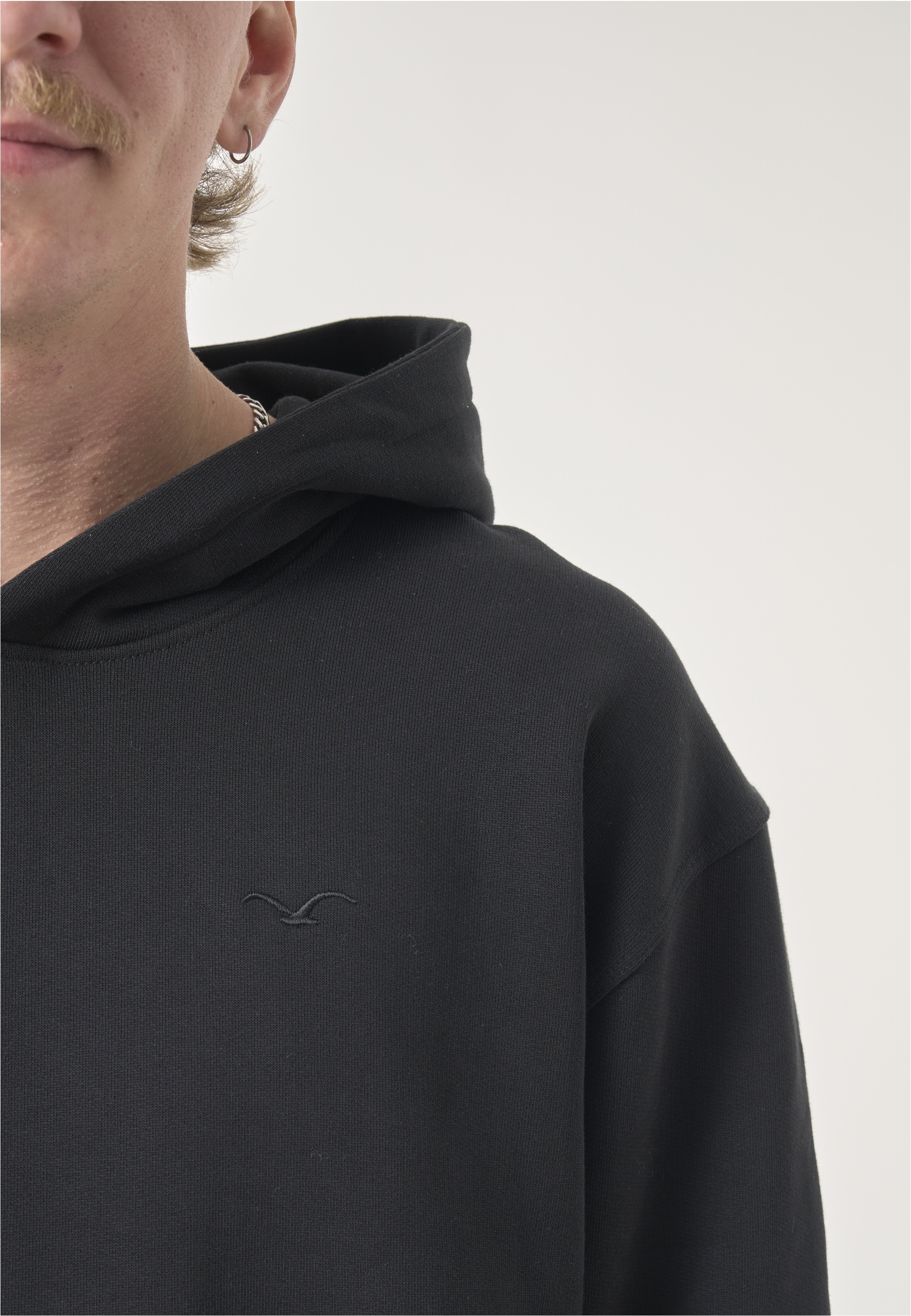 Cleptomanicx Kapuzensweatshirt »Boxy Hooded Ligull Boxy Crop«, in lockerer Passform