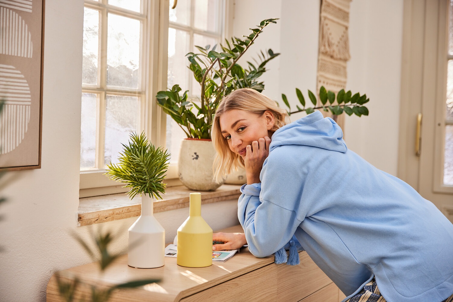 Thumbnail - Creativ home Dekovase "Vase" im formschönen Design