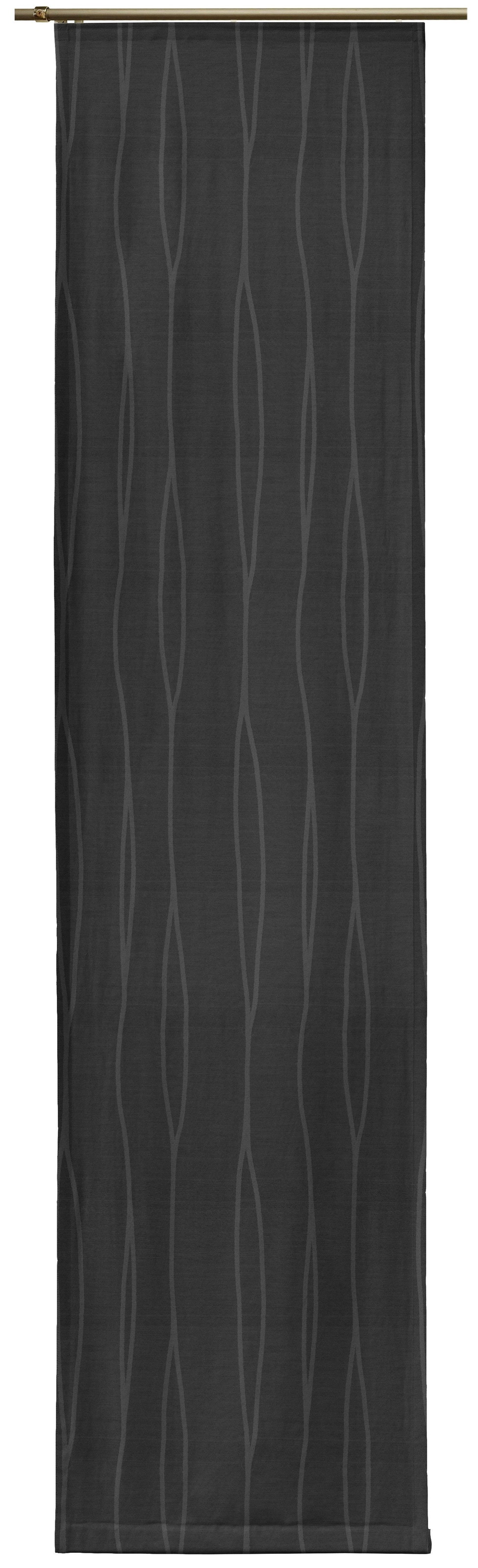 Wirth Schiebegardine "LANGWASSER" Klettband 1 Stk. tlg. inkl. Beschwerungss günstig online kaufen