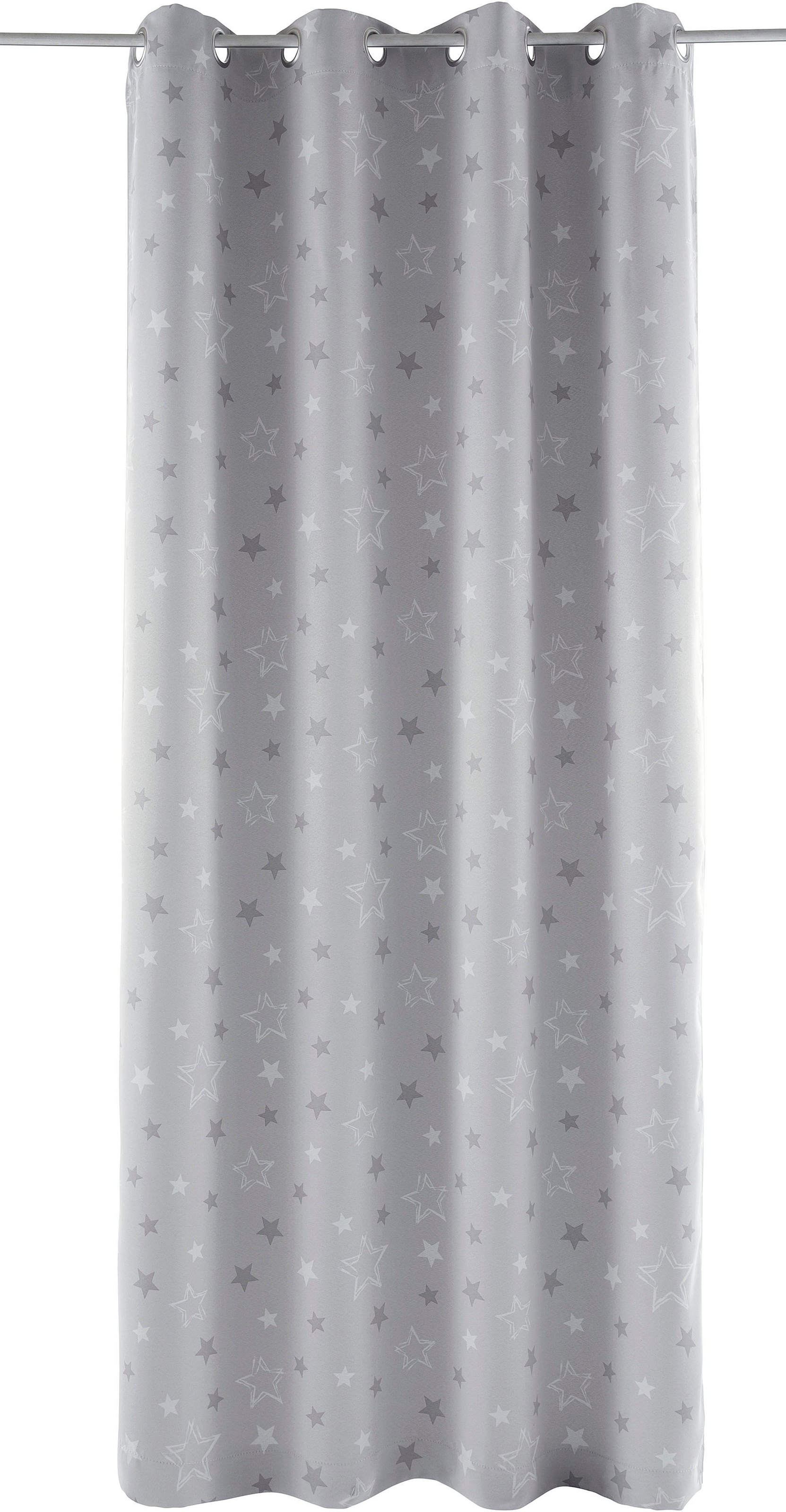 my home Vorhang "STARRY" Ösen 1 Stk. tlg. bedruckt, blickdicht, verschieden günstig online kaufen