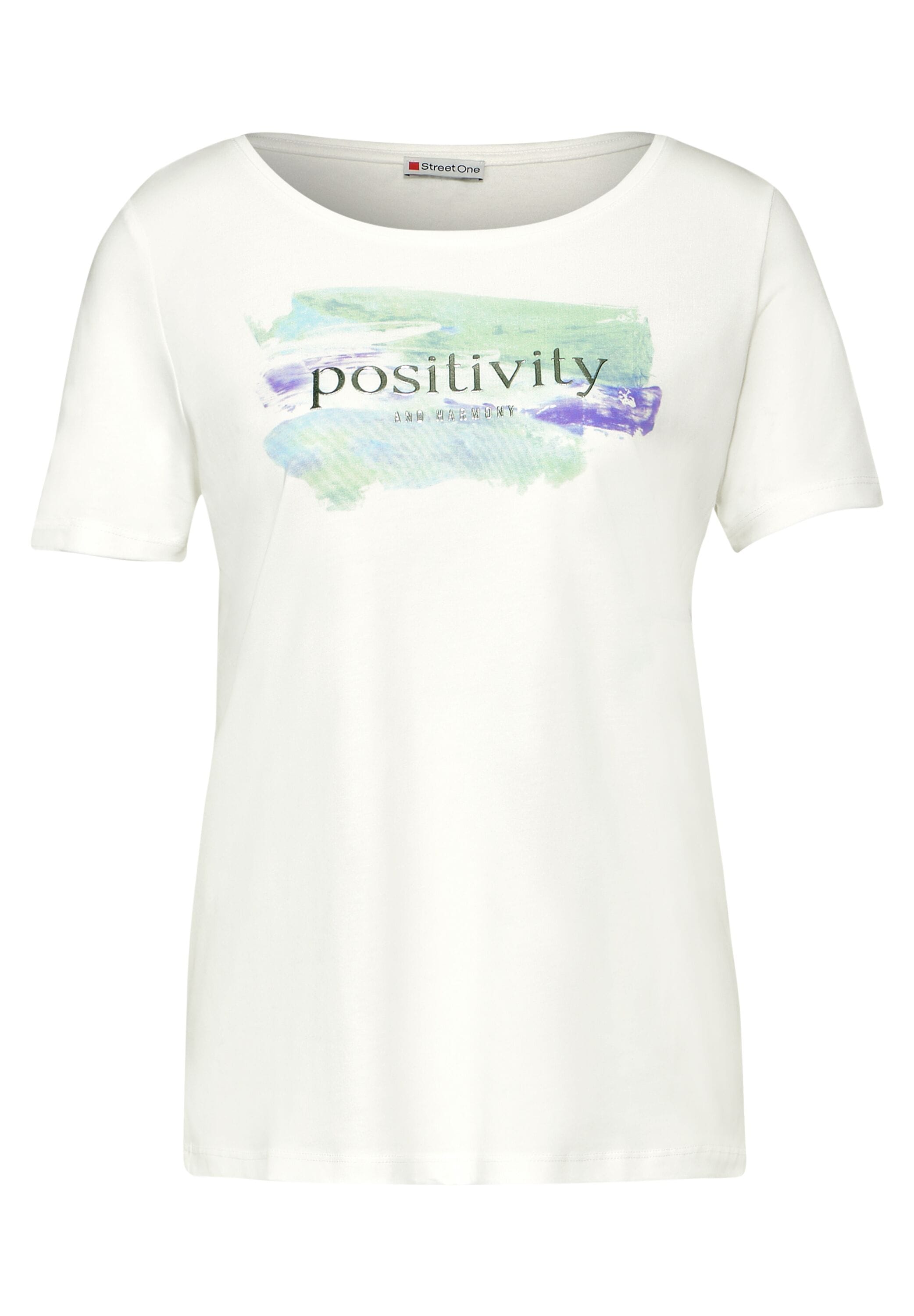STREET ONE T-Shirt, im soften Baumwoll-Mix