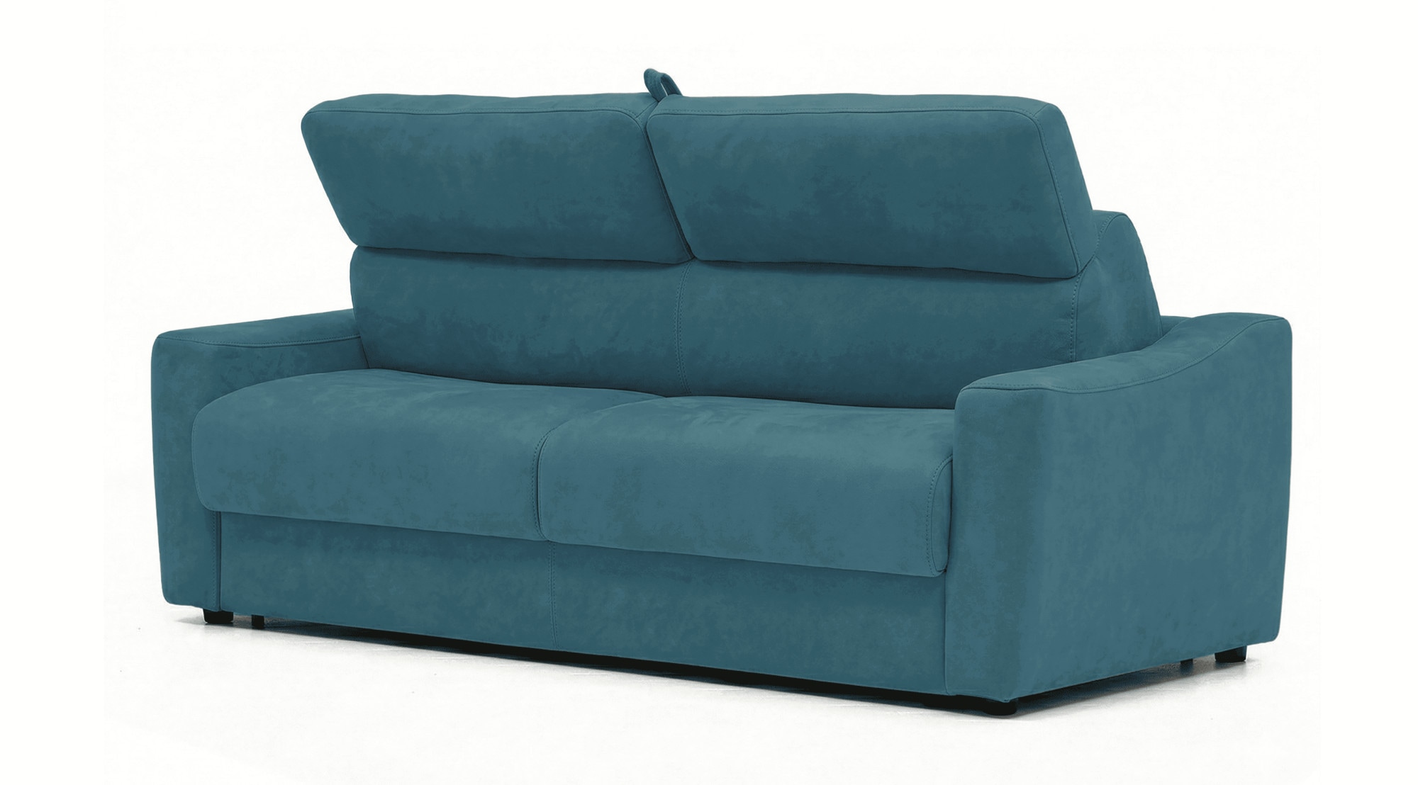 Egoitaliano Schlafsofa »STRIKE, Made in Italy-Designsofa mit Dauerschlaffunktion,Breite 195 cm« Bettsofa, Luxus-Microfaser Lederoptik mit verstellbaren Kopfstützen