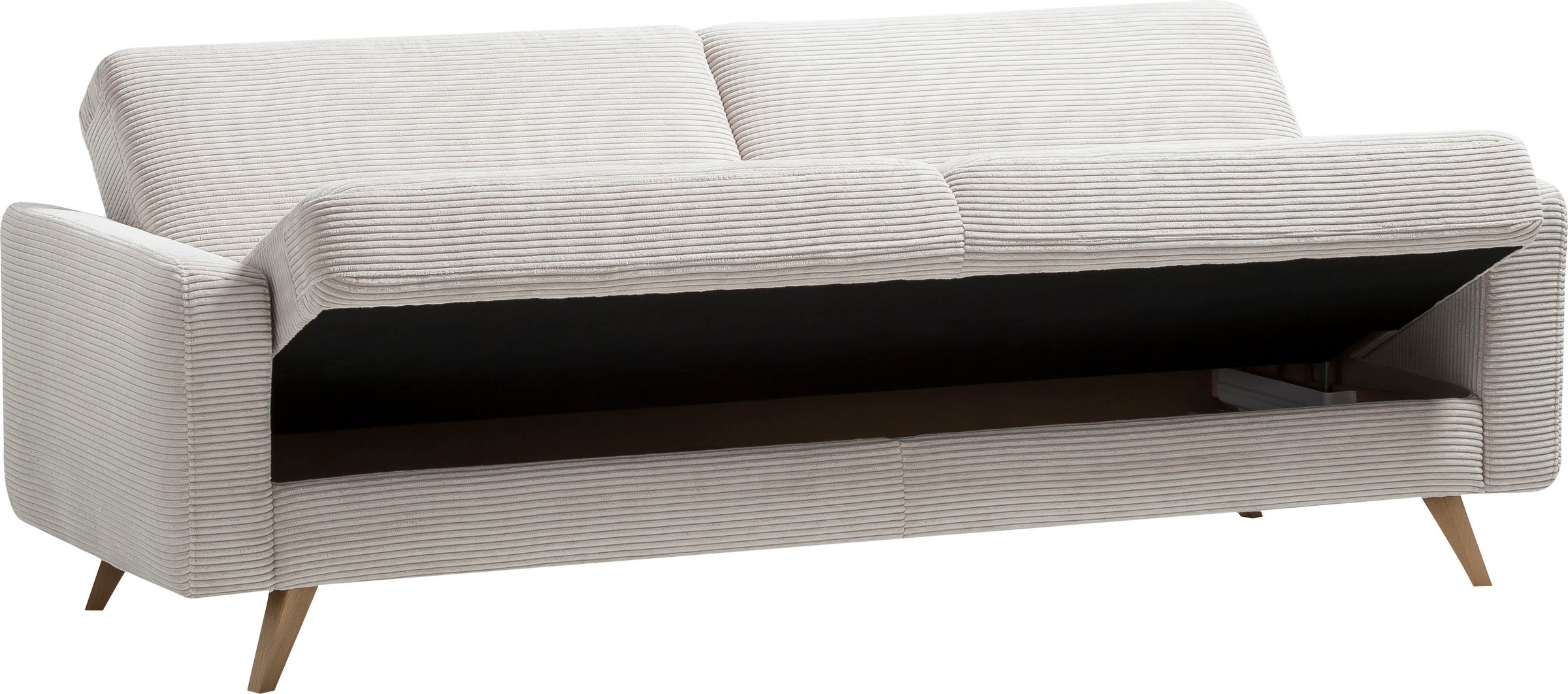 exxpo - sofa fashion 3-Sitzer | und Inklusive BAUR »Samso«, Bettkasten bestellen Bettfunktion