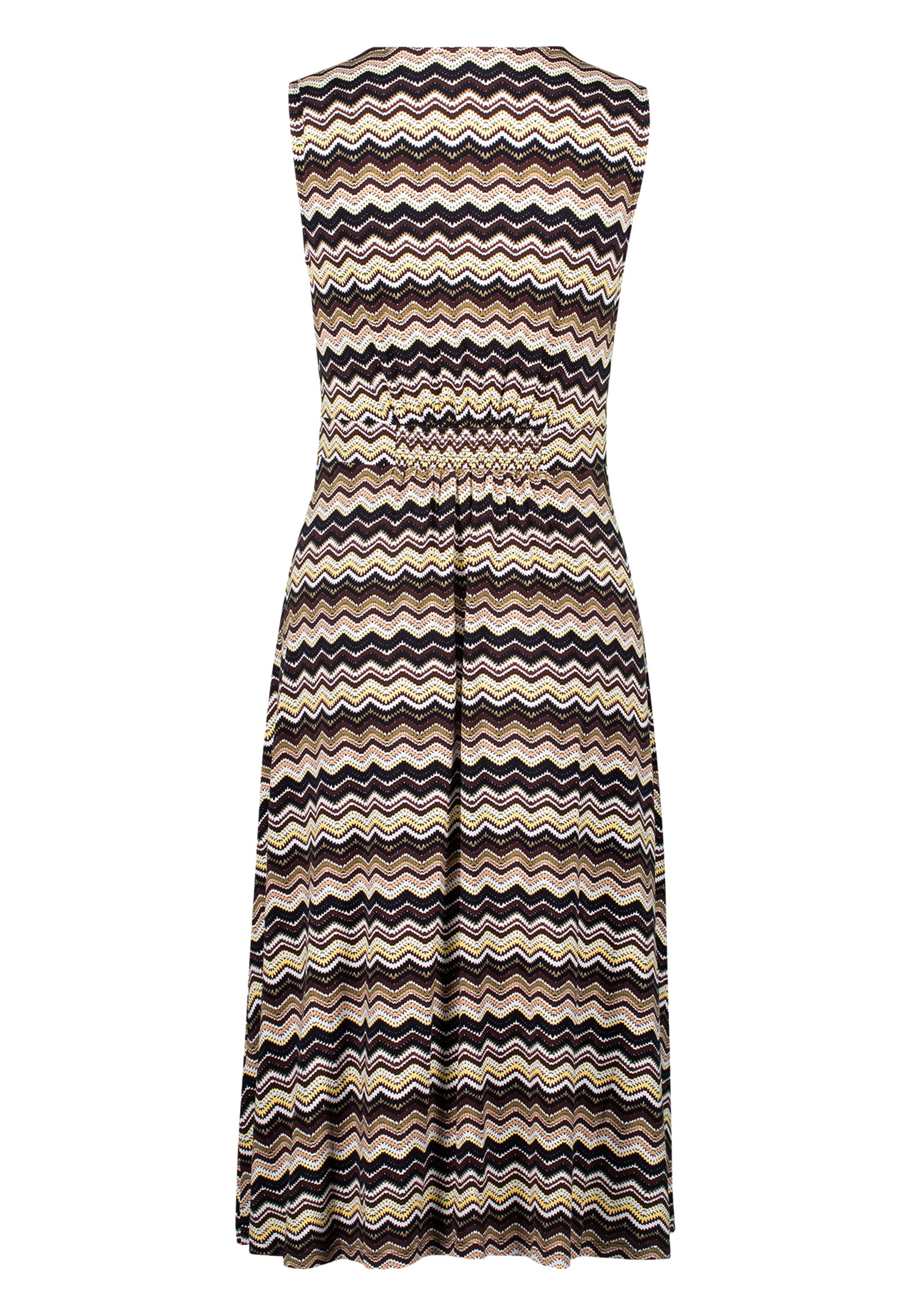 Zero Midikleid »zero Midikleid mit Zickzackmuster«, Wickeldesign