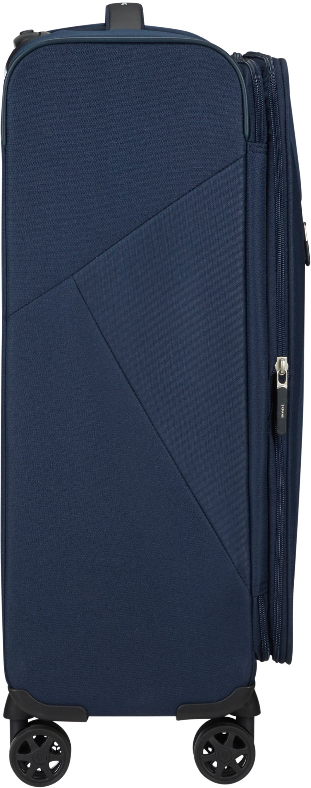Samsonite Weichgepäck-Trolley »LITEBEAM, verschiedene Größen und Farben«, 4 Rollen, Reisekoffer Aufgabegepäck Trolley Volumenerweiterung bei M/L