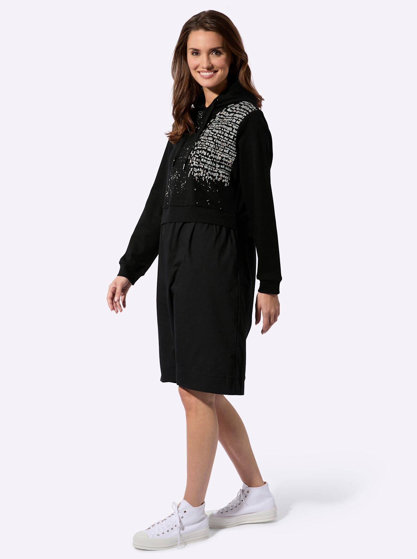 Thumbnail - Inspirationen Druckkleid "Kleid" Nahttasche