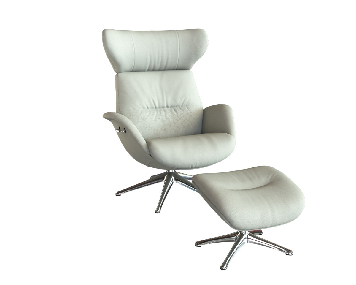 FLEXLUX Relaxsessel "Fernsehsessel More, ergonomisch, drehbar, robuster Fuß günstig online kaufen