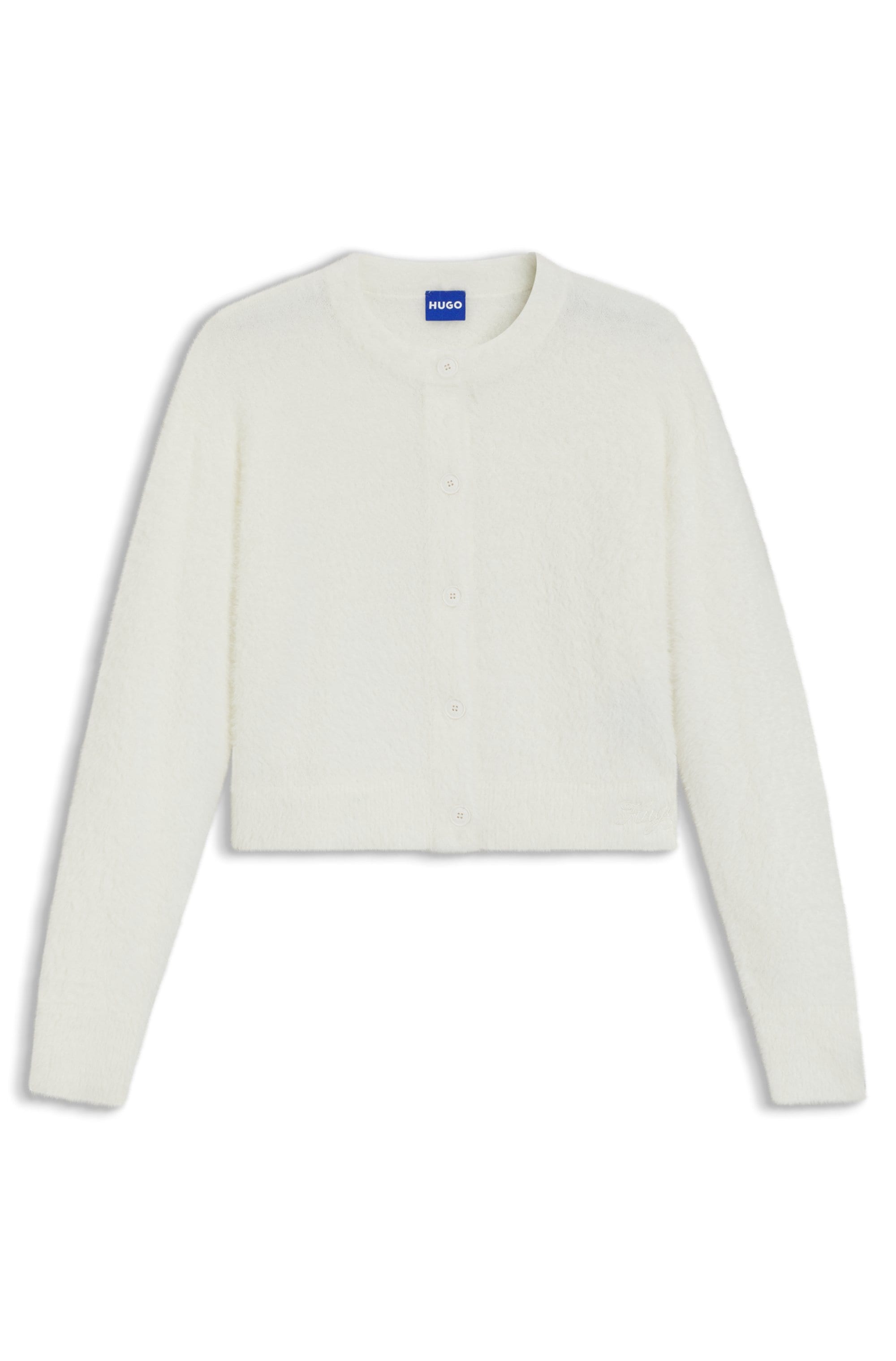 HUGO Blue Cardigan "Sfurry", im Relaxed Fit, geknöpft günstig online kaufen