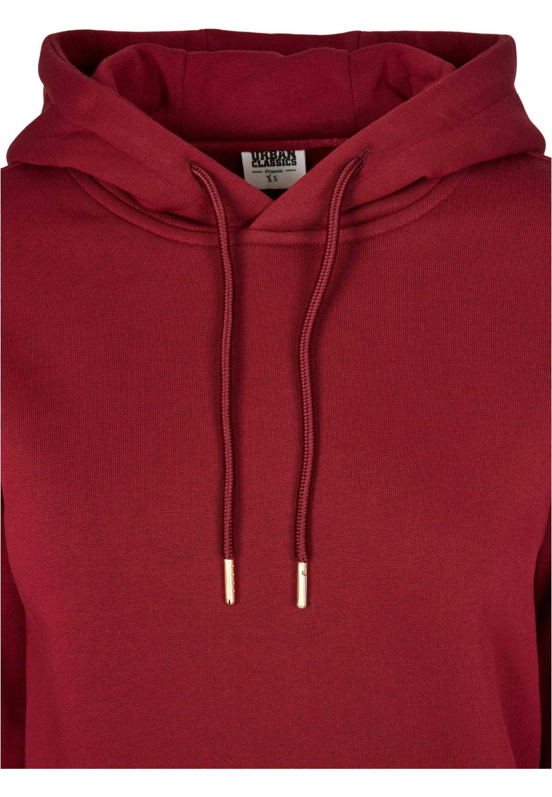 URBAN CLASSICS Kapuzenpullover »Urban Classics Damen Ladies Organic Hoody«, (1 tlg.)