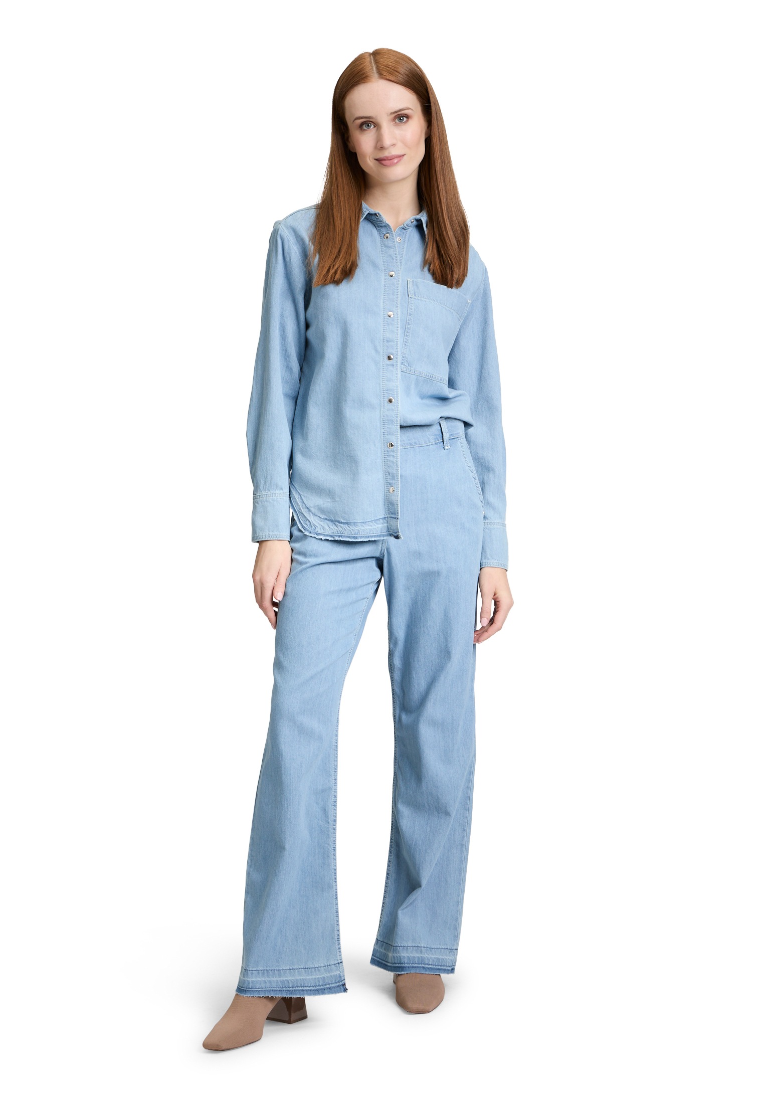 Betty Barclay Slim-fit-Jeans »Betty Barclay Casual-Hose mit offenem Saum«