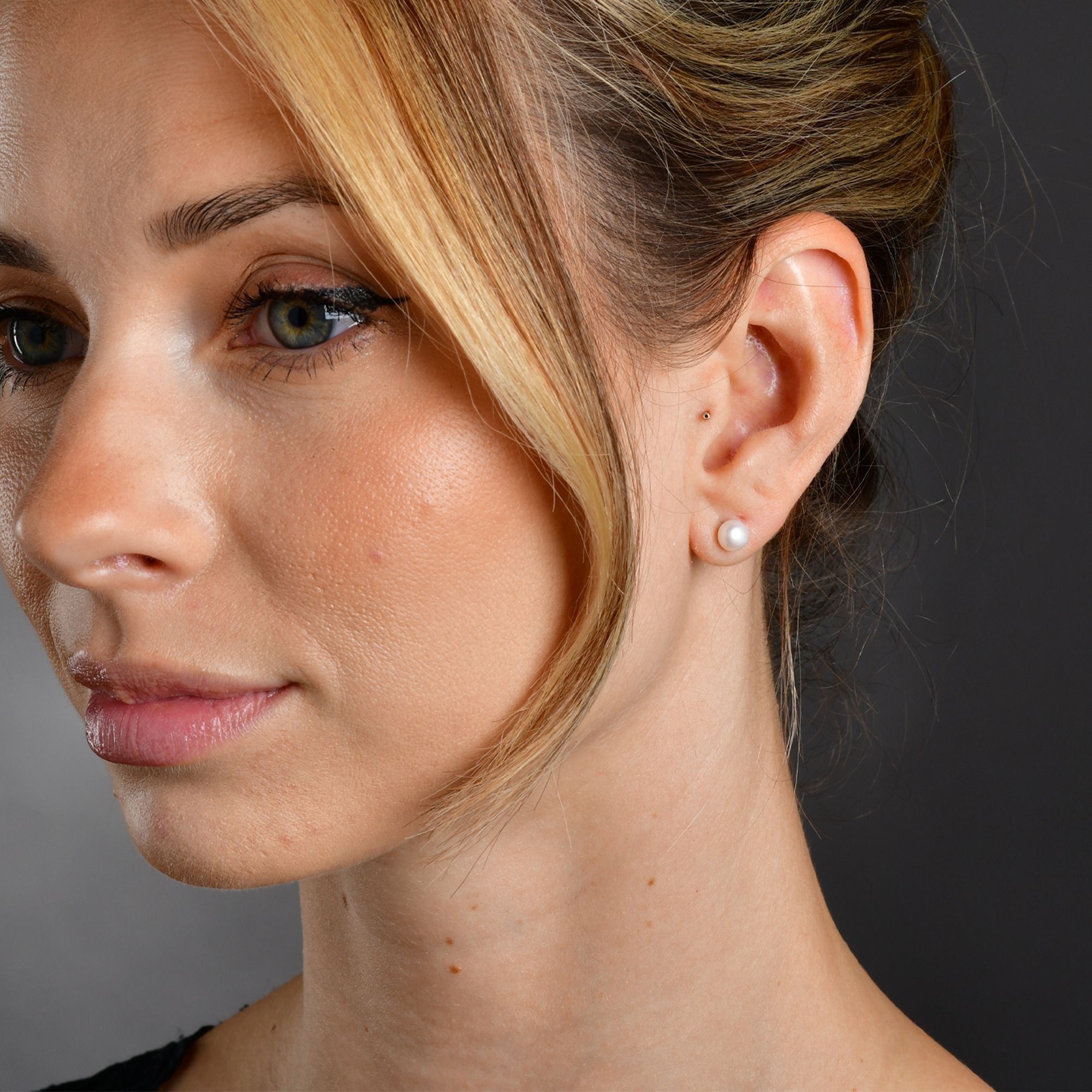 Adelia´s Paar Ohrhänger "Ohrringe – Ohrstecker aus 925 Silber mit Süßwasserperle" Zum Verschenken – ideal zum einen besonderen Tag