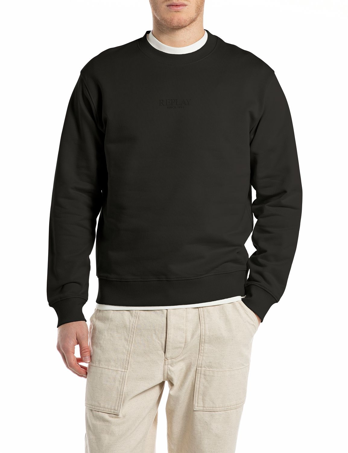 Replay Sweatshirt, Rundhals, Regular Fit günstig online kaufen