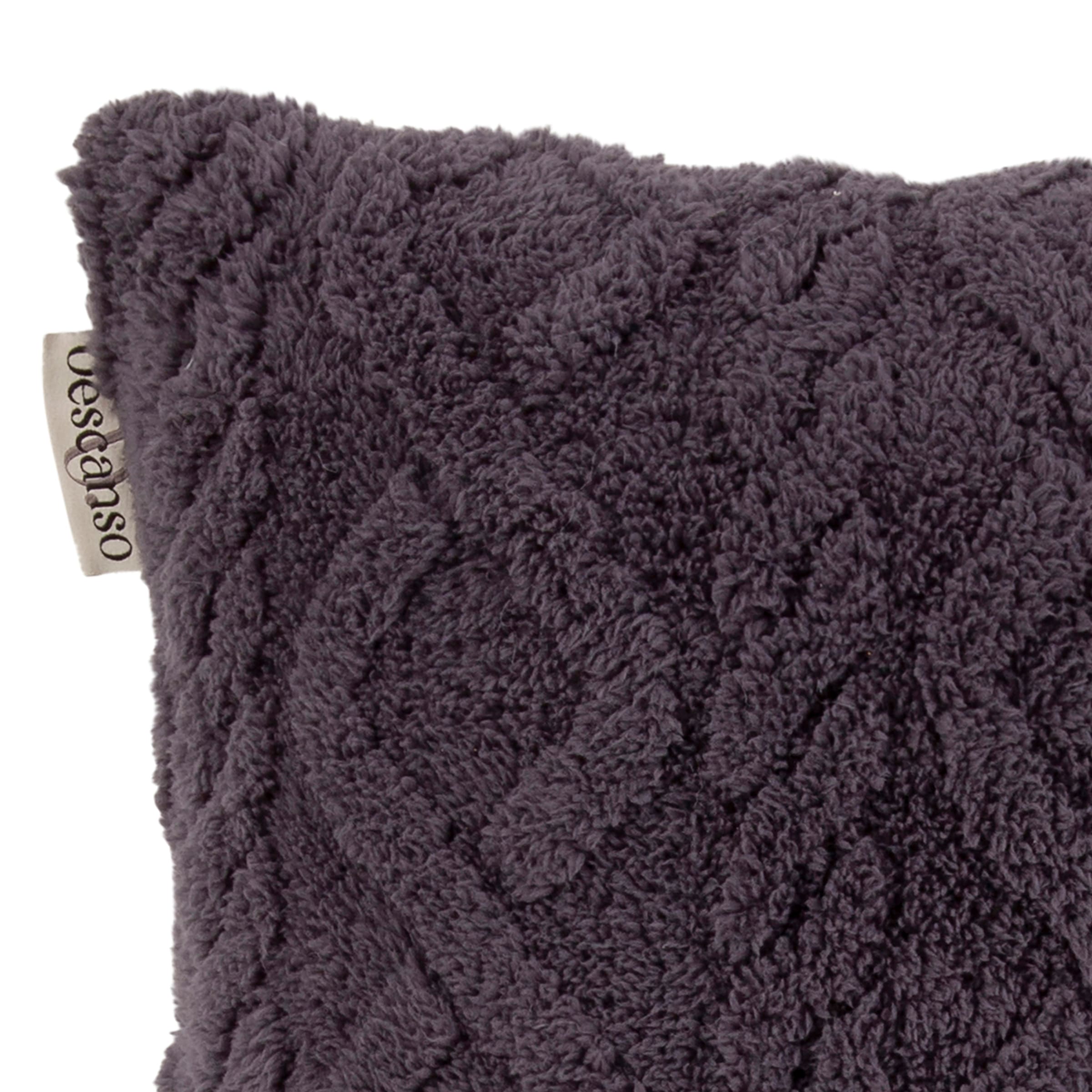 Descanso Dekokissen »Jacquard teddy«, Dekokissen, Zierkissen, Weich, 40x40 cm, Teddy, Jacquard