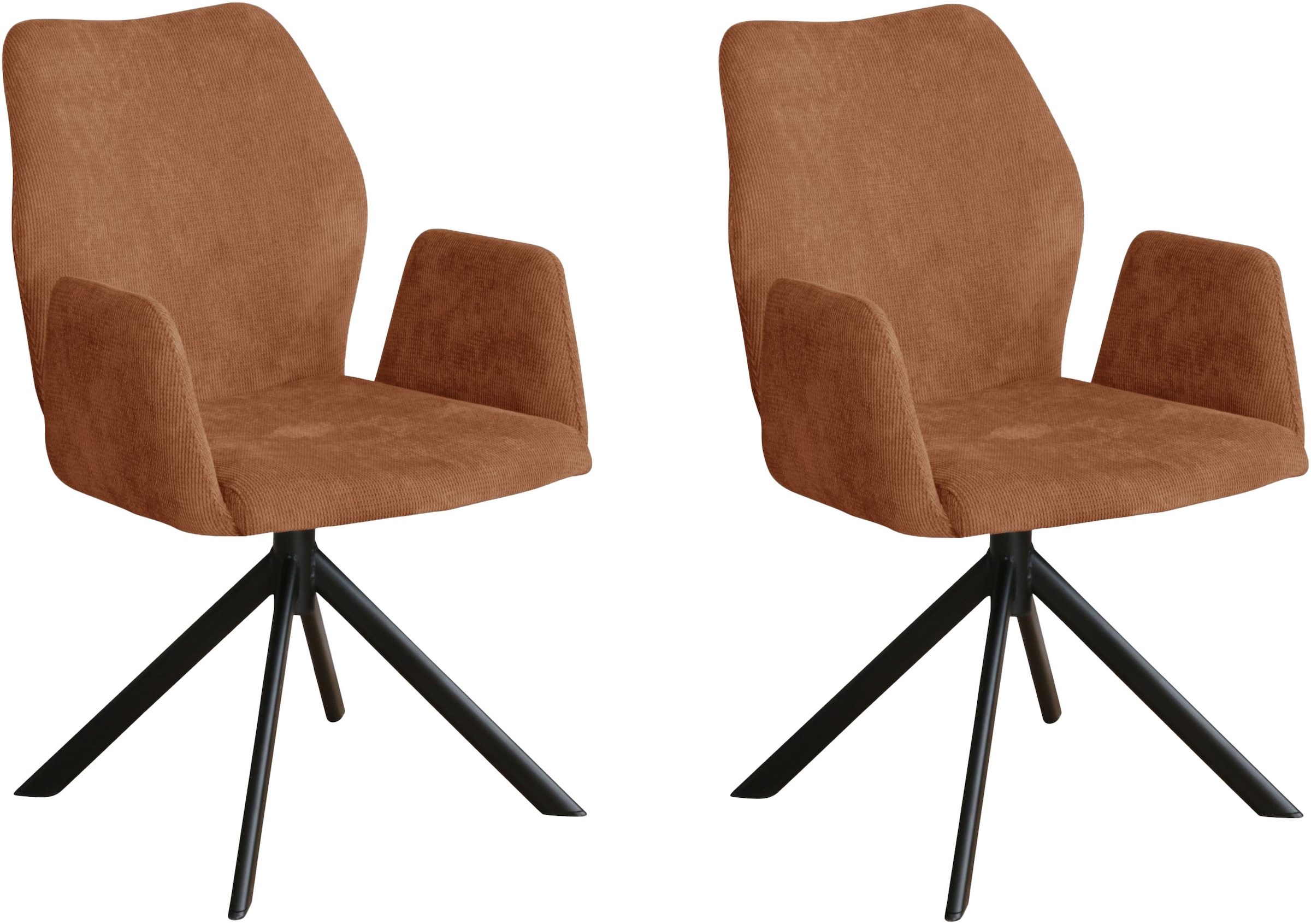 OTTO home Armlehnstuhl "Hacienda" () moderner Cord Bezug, 2er Set günstig online kaufen