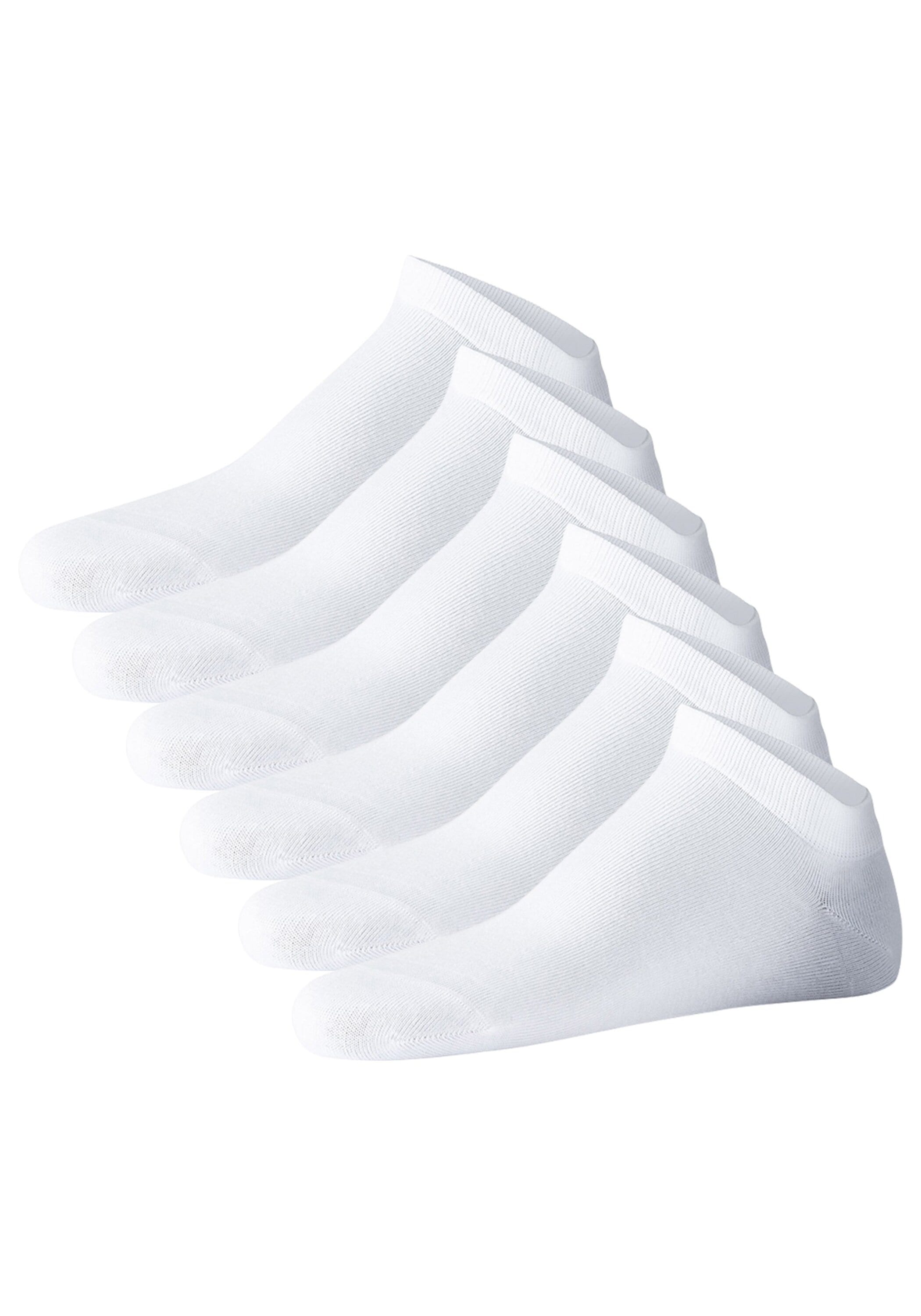 JOOP Sneakersocken "Socken Unisex premium essential organic cotton Sneaker 6p 6er Pack" 6 Paar tlg.