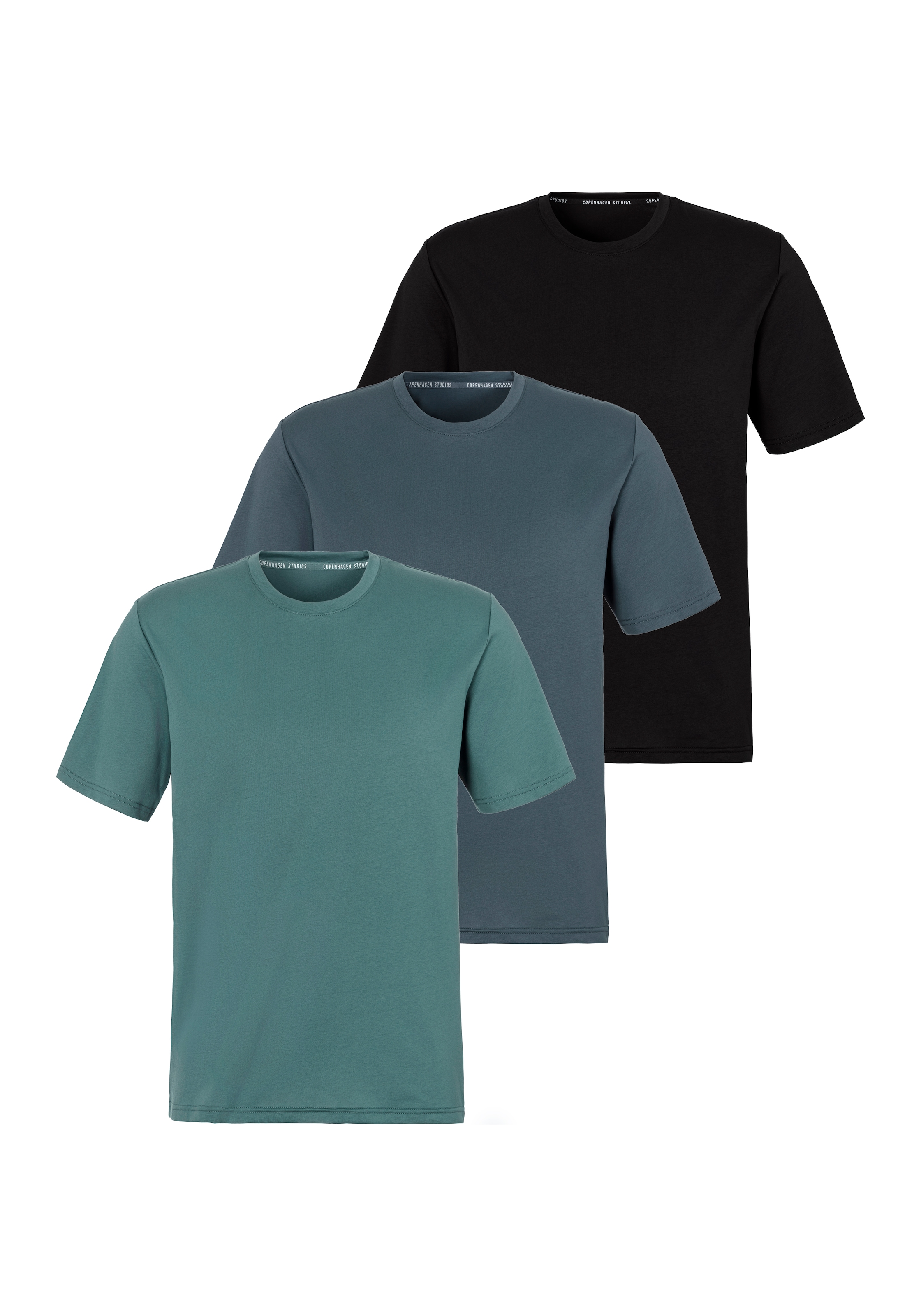 Copenhagen Studios T-Shirt Packung, 3er-Pack, 3 Stk. Unterziehshirt aus hoc günstig online kaufen