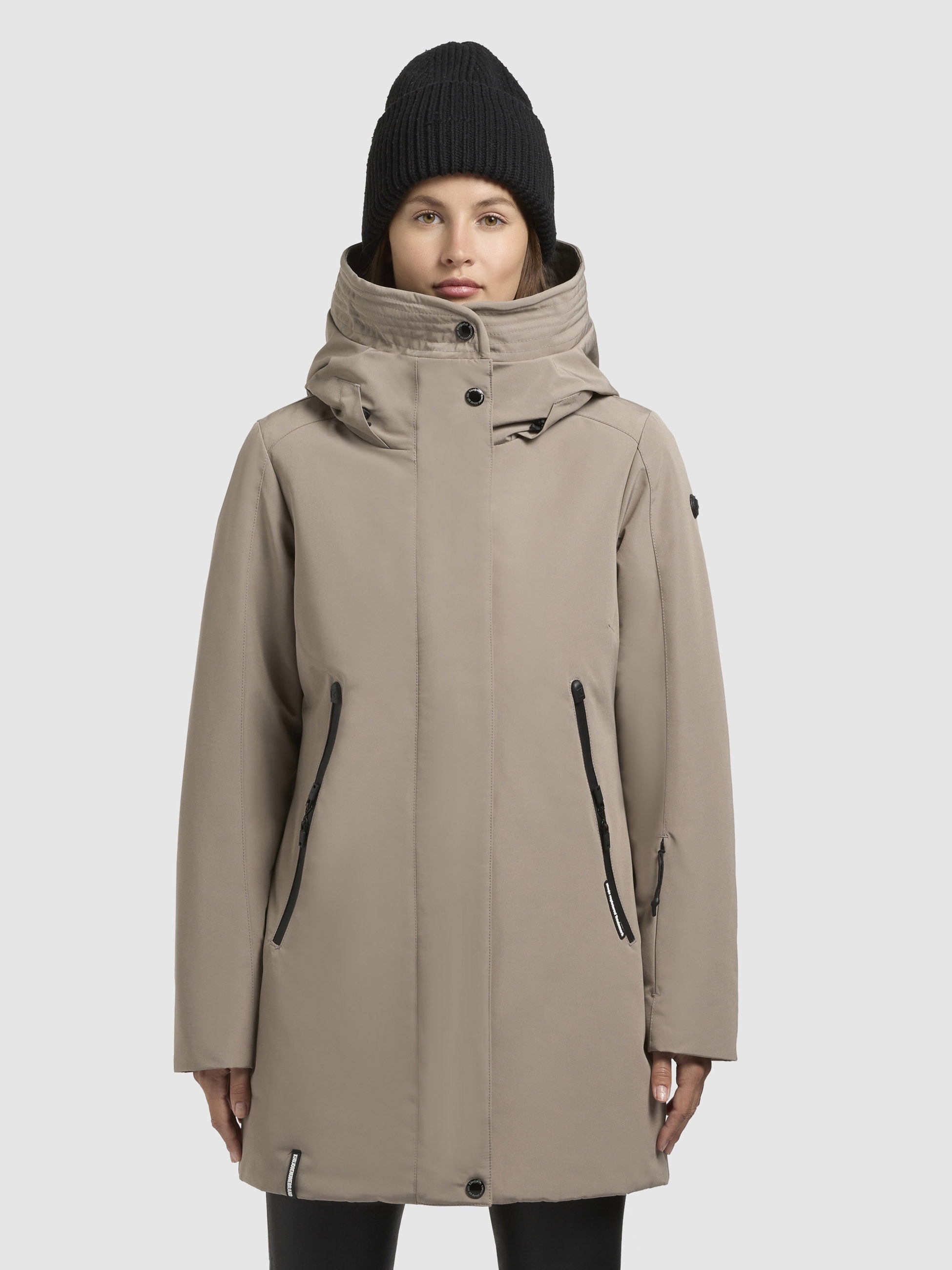 khujo Anorak »VIONA5«, mit Kapuze