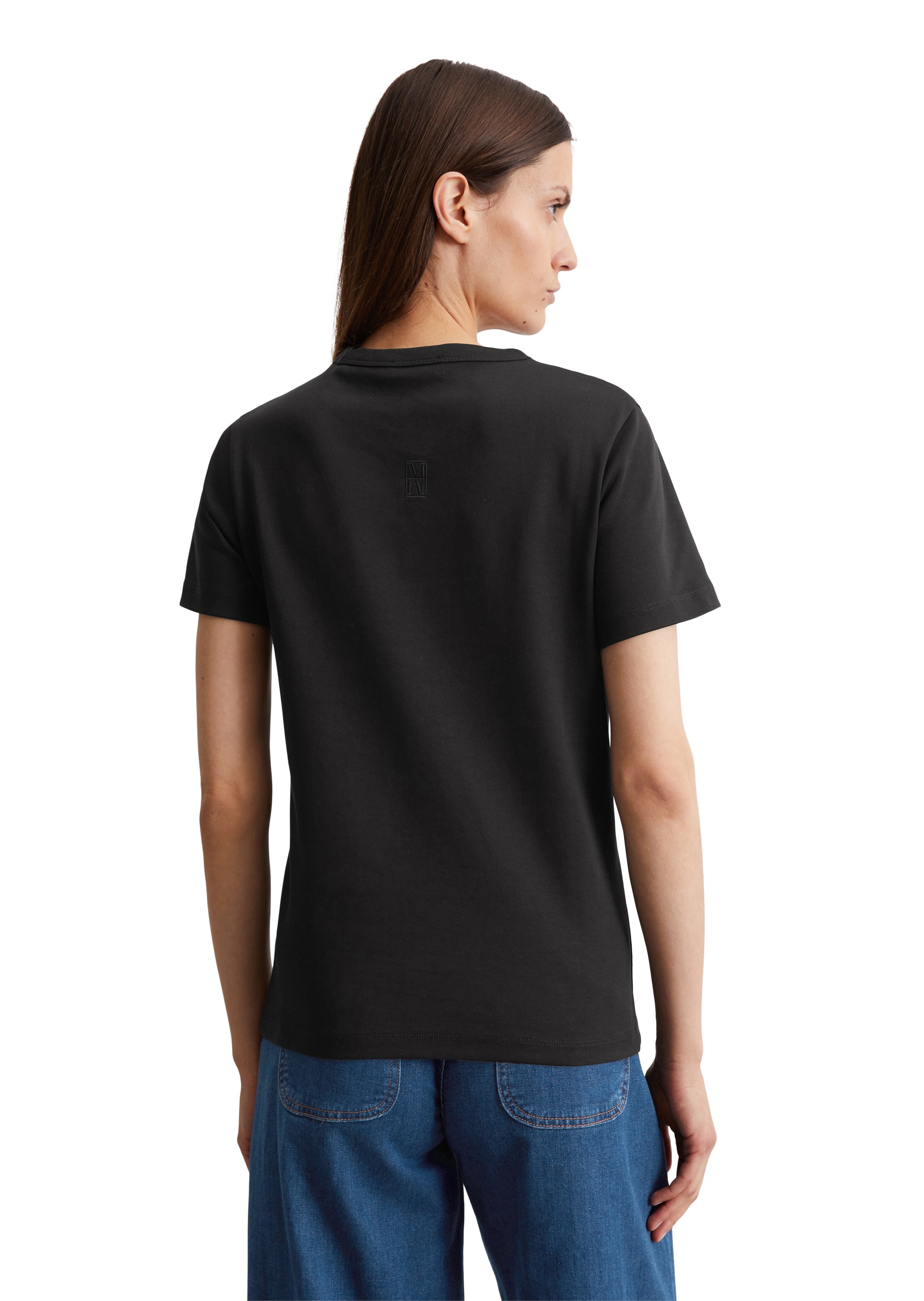 Marc O'Polo T-Shirt »aus Interlock-Jersey«