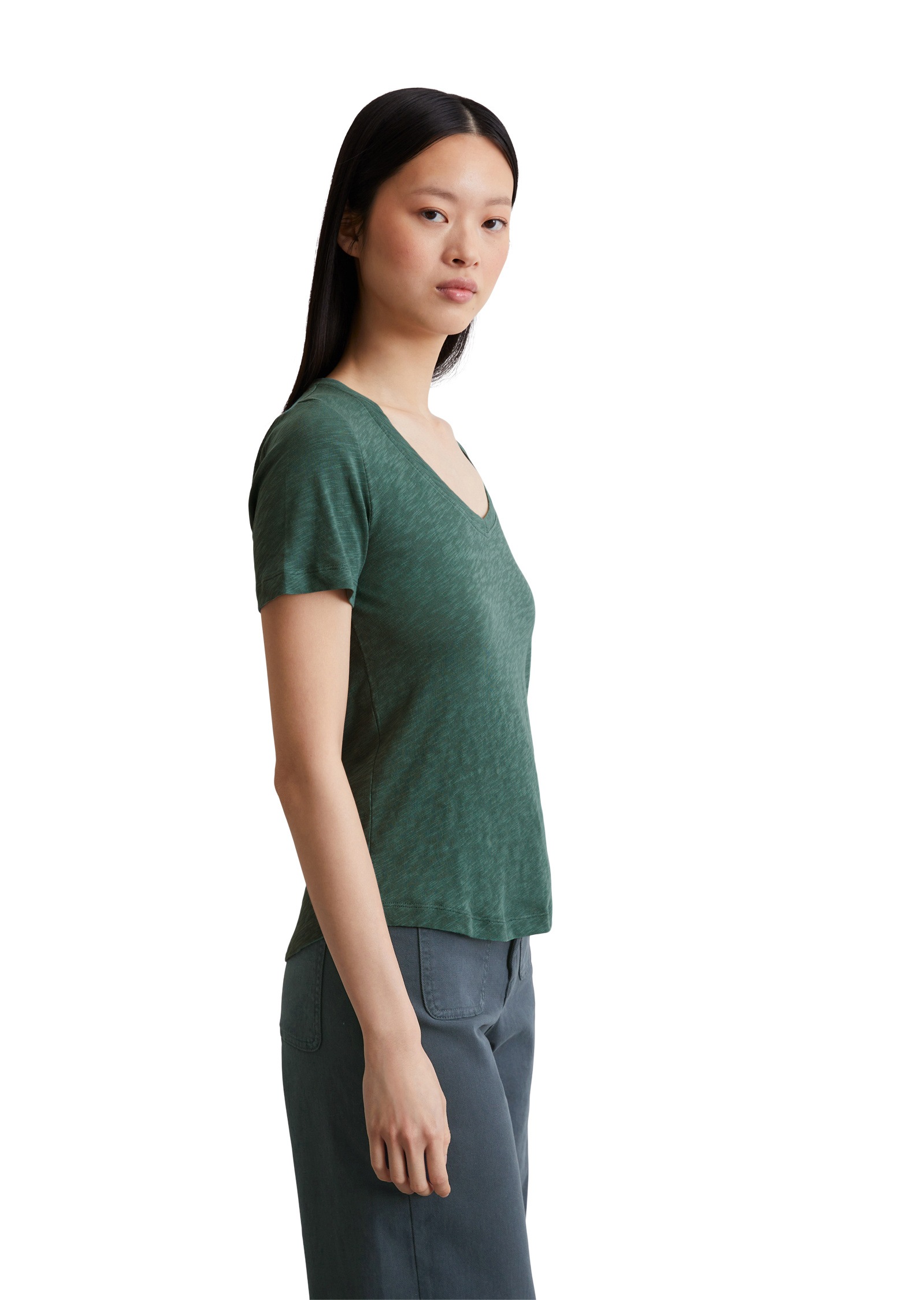Marc O'Polo T-Shirt »aus Organic Cotton Slub Jersey«