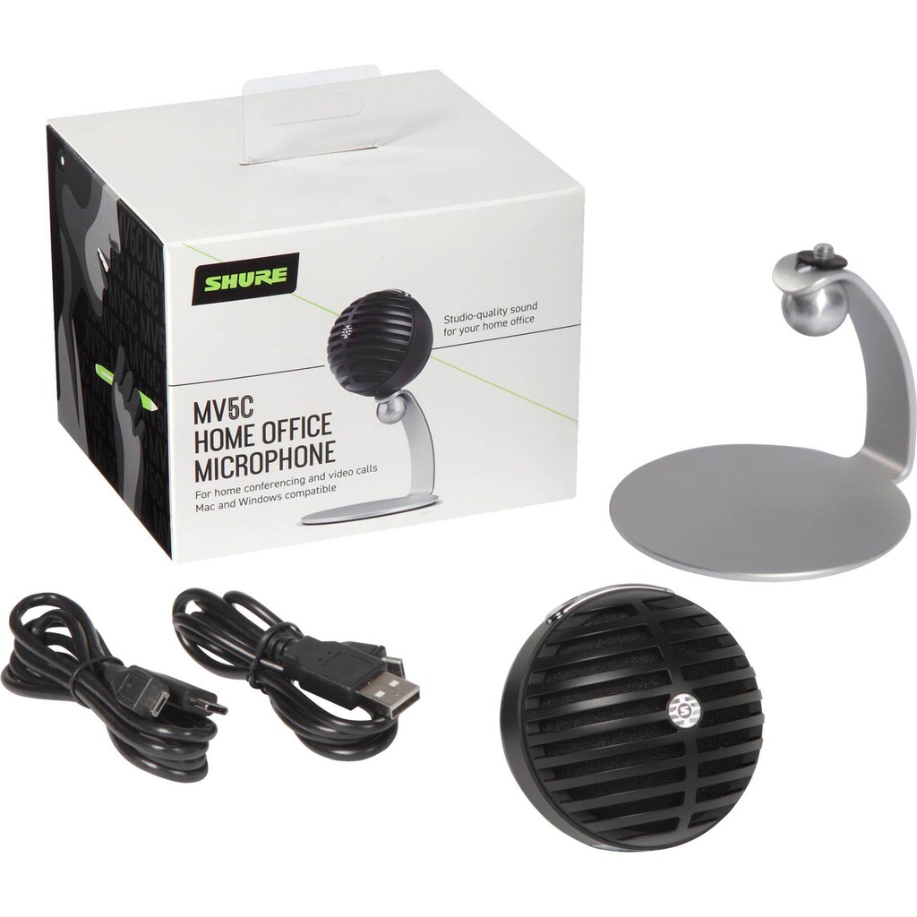 Shure Mikrofon »MV5 MOTIV Homeoffice-Mikrofon«