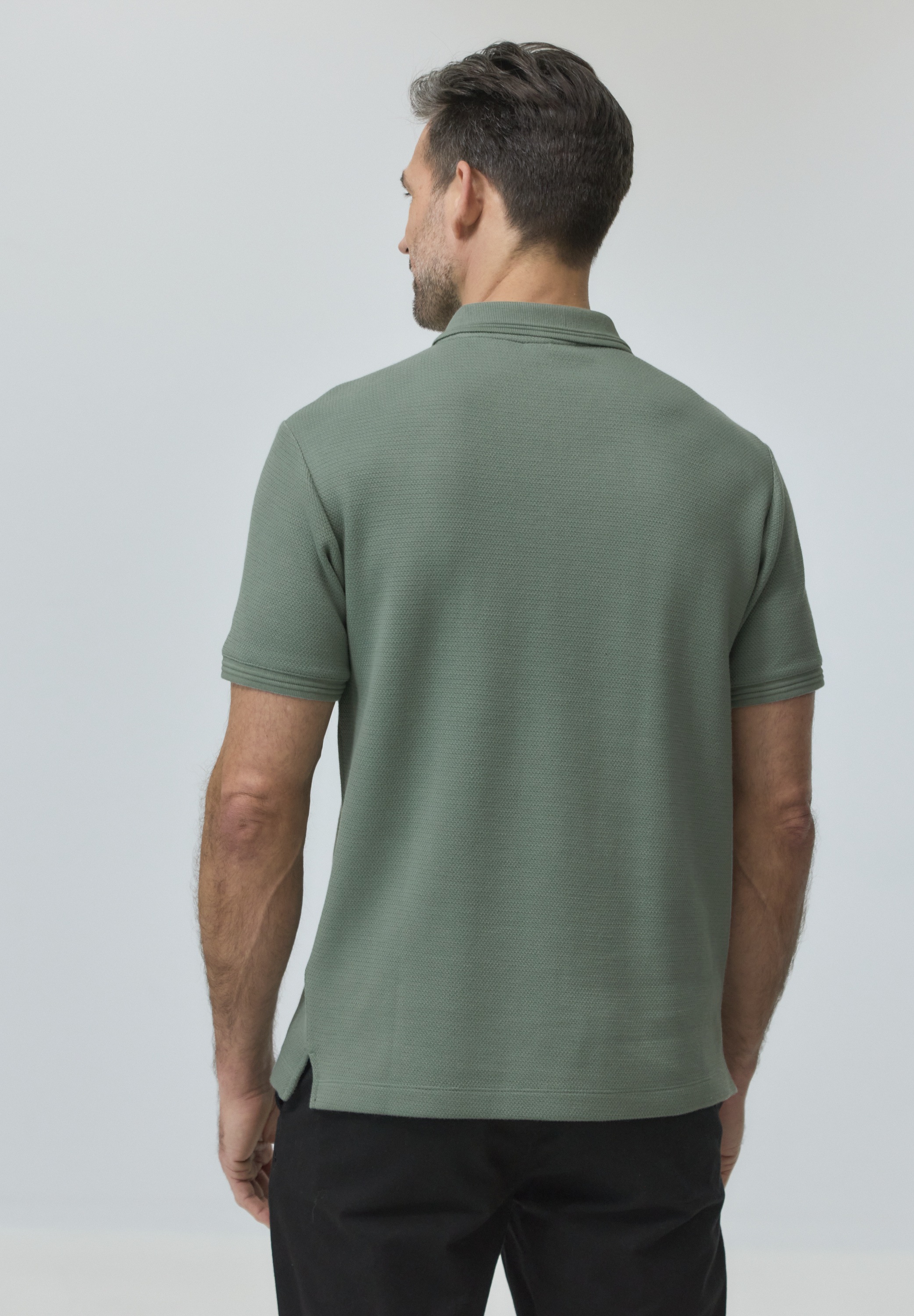 STREET ONE MEN Poloshirt im soften Baumwoll-Mix günstig online kaufen