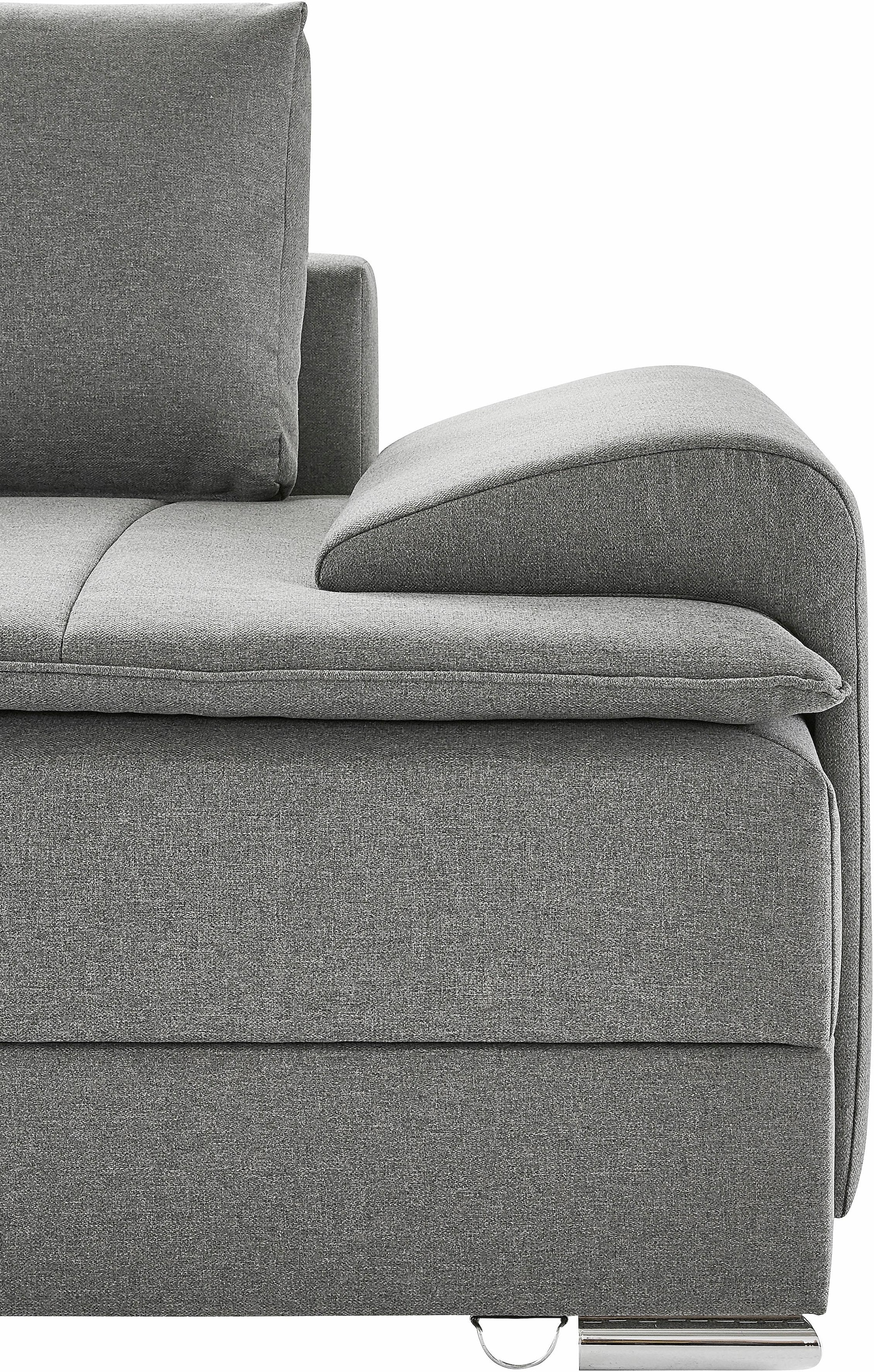 INOSIGN Ecksofa »Night & Day L-Form«, mit Bettfunktion 180 cm, Dauerschlaffunktion