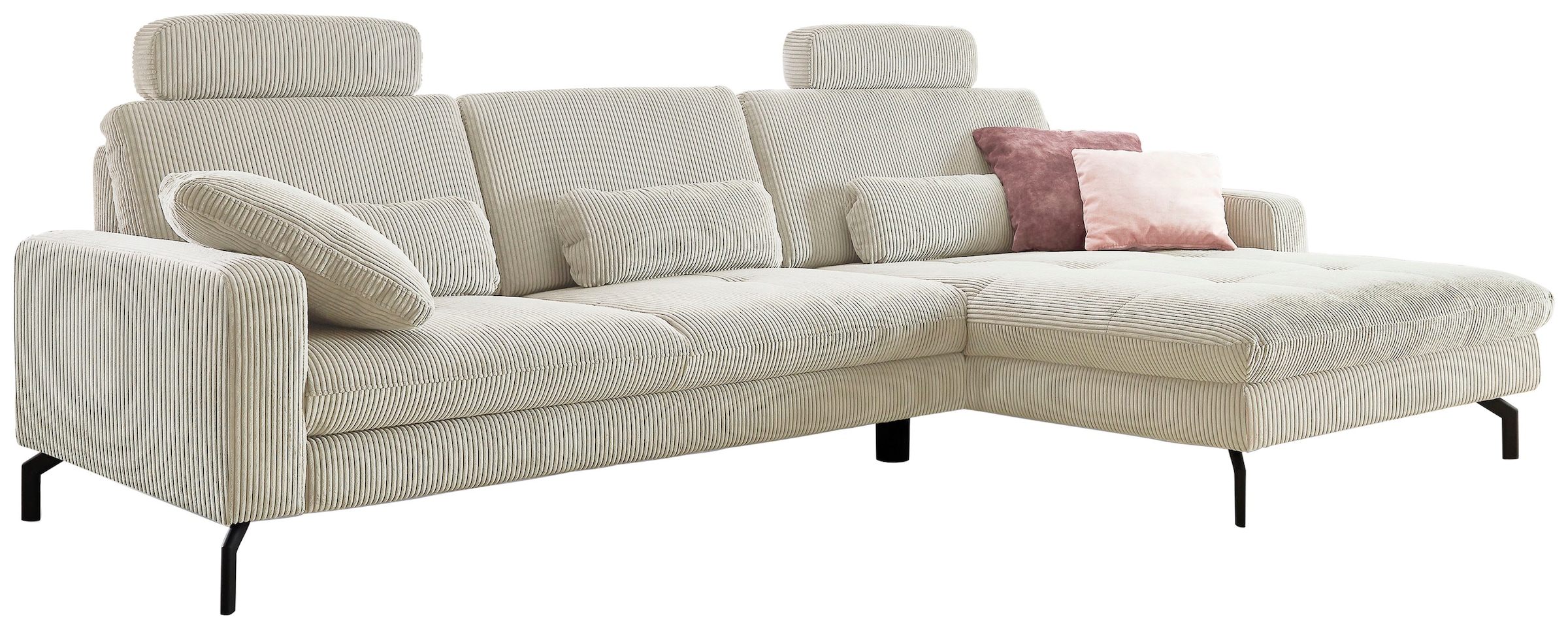 Die PlanBar Ecksofa »MP-IN20110 L-Form mit Kaltschaum-Polsterung«, optional mit Funktionen erhältlich