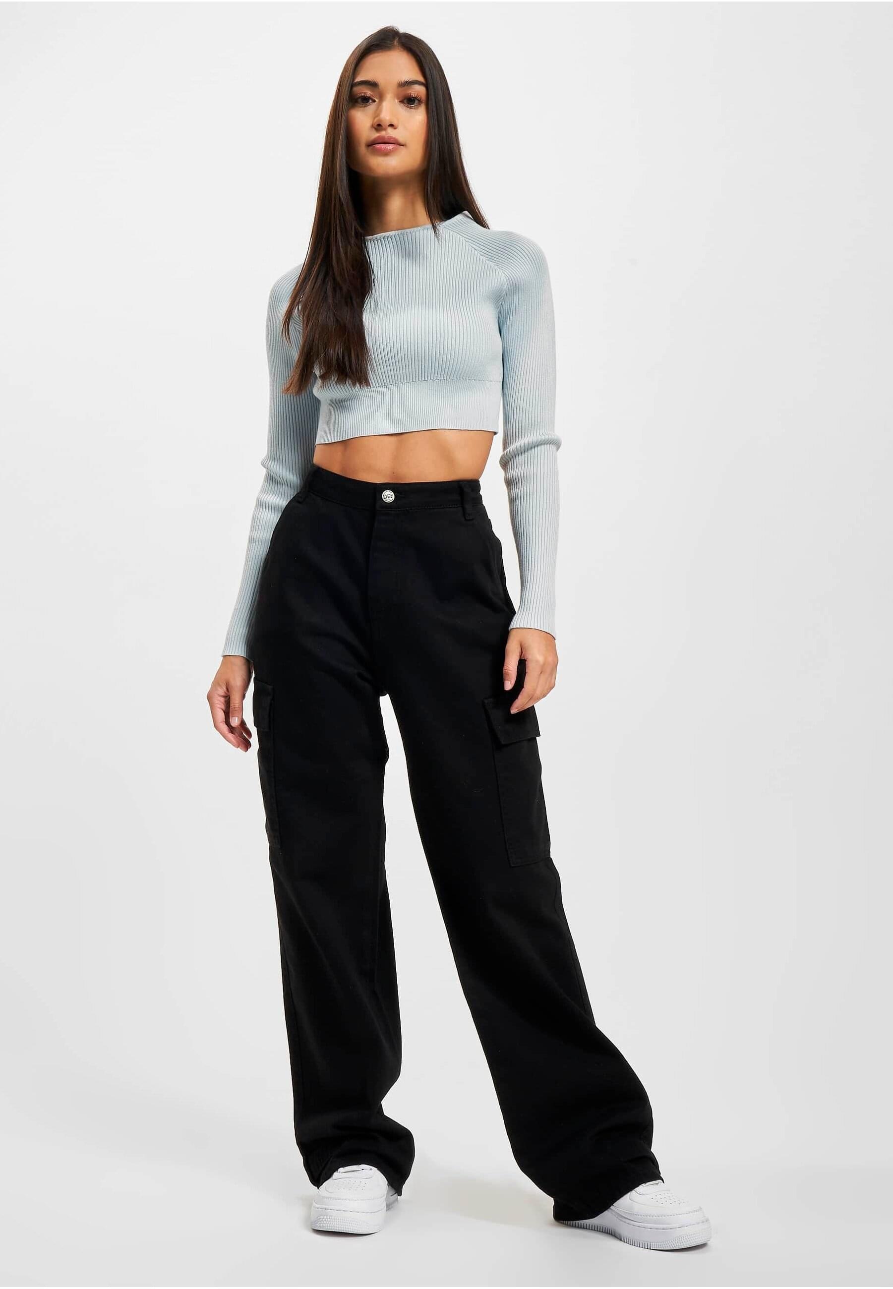 DEF Stoffhose »DEF Damen DEF Cargo Pants«, (1 tlg.)