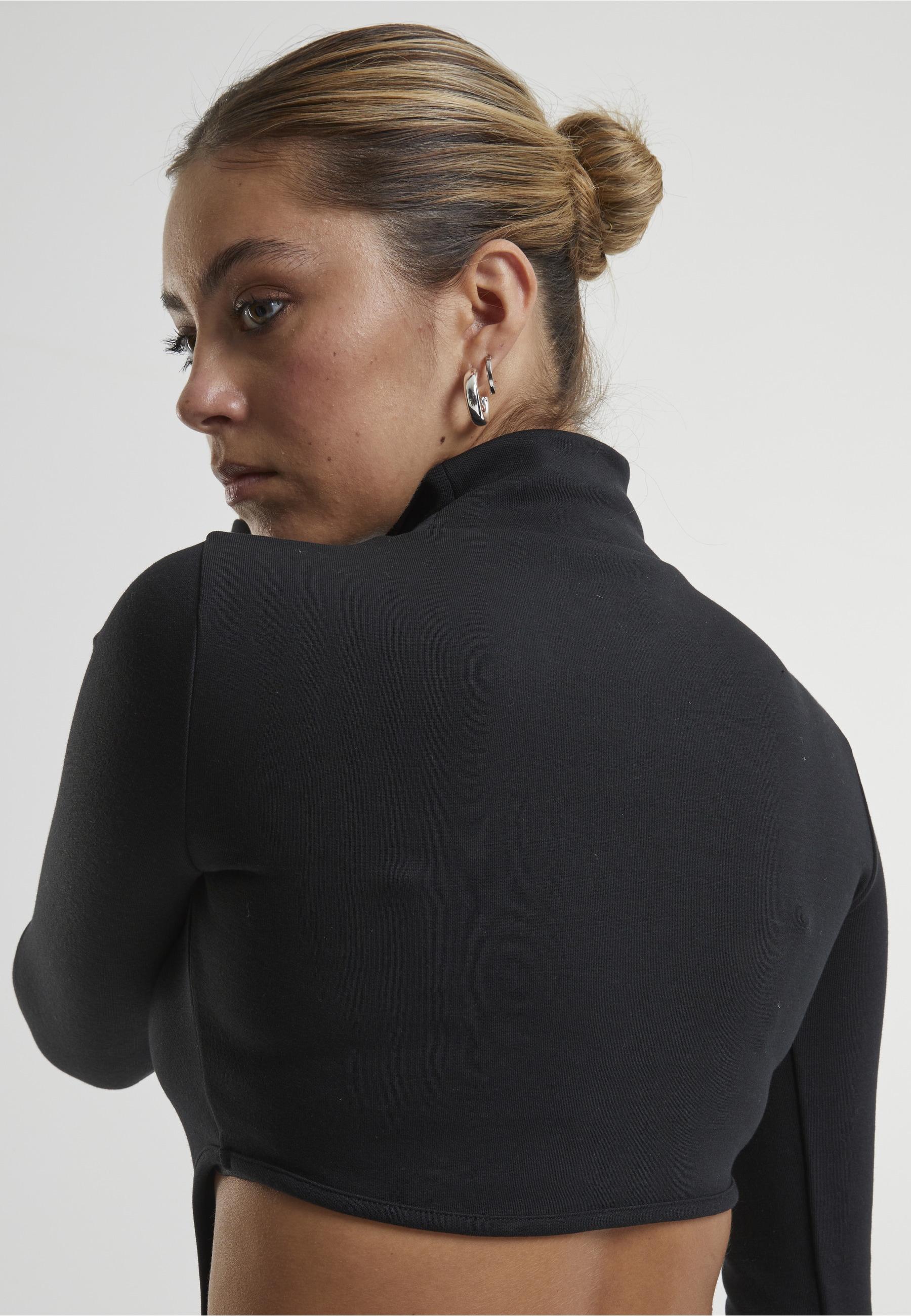 URBAN CLASSICS Shirtkleid »Urban Classics Ladies Cut Out Mini Dress« 1 Stk. tlg.