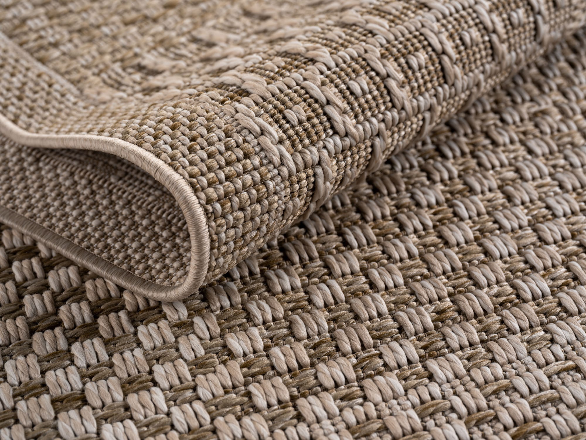 Ayyildiz Teppiche Outdoorteppich »IBIZA 1902«, rechteckig, 5 mm Höhe, In und Outdoor, Sisaloptik, Wohnzimmer, Aussenbereich