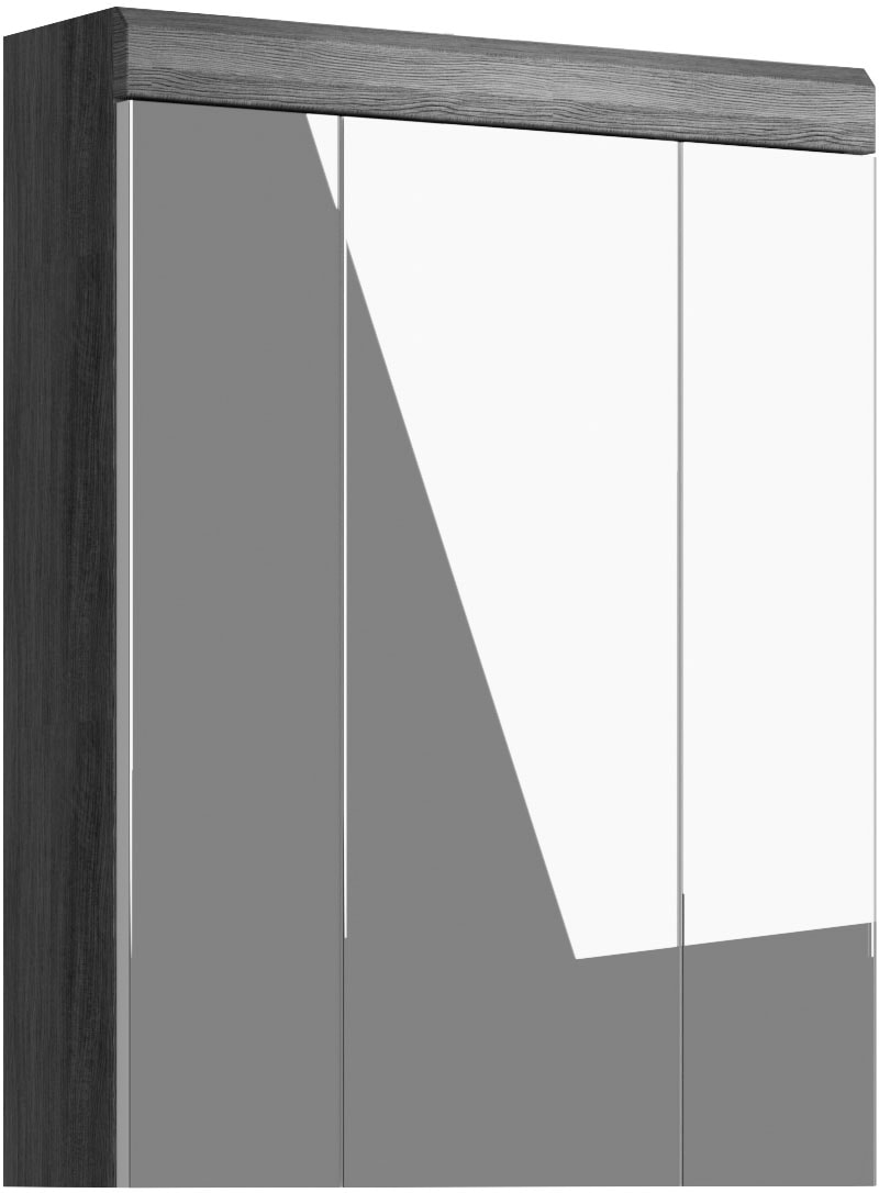 welltime Spiegelschrank "SIENA, Breite 60cm, 3 Spiegeltüren, 9 Fächer, 6 Einlegeböden" TOPSELLER, in verschiedenen Farben erhältlich, Badmöbel, Badschrank, Schrank, Bad