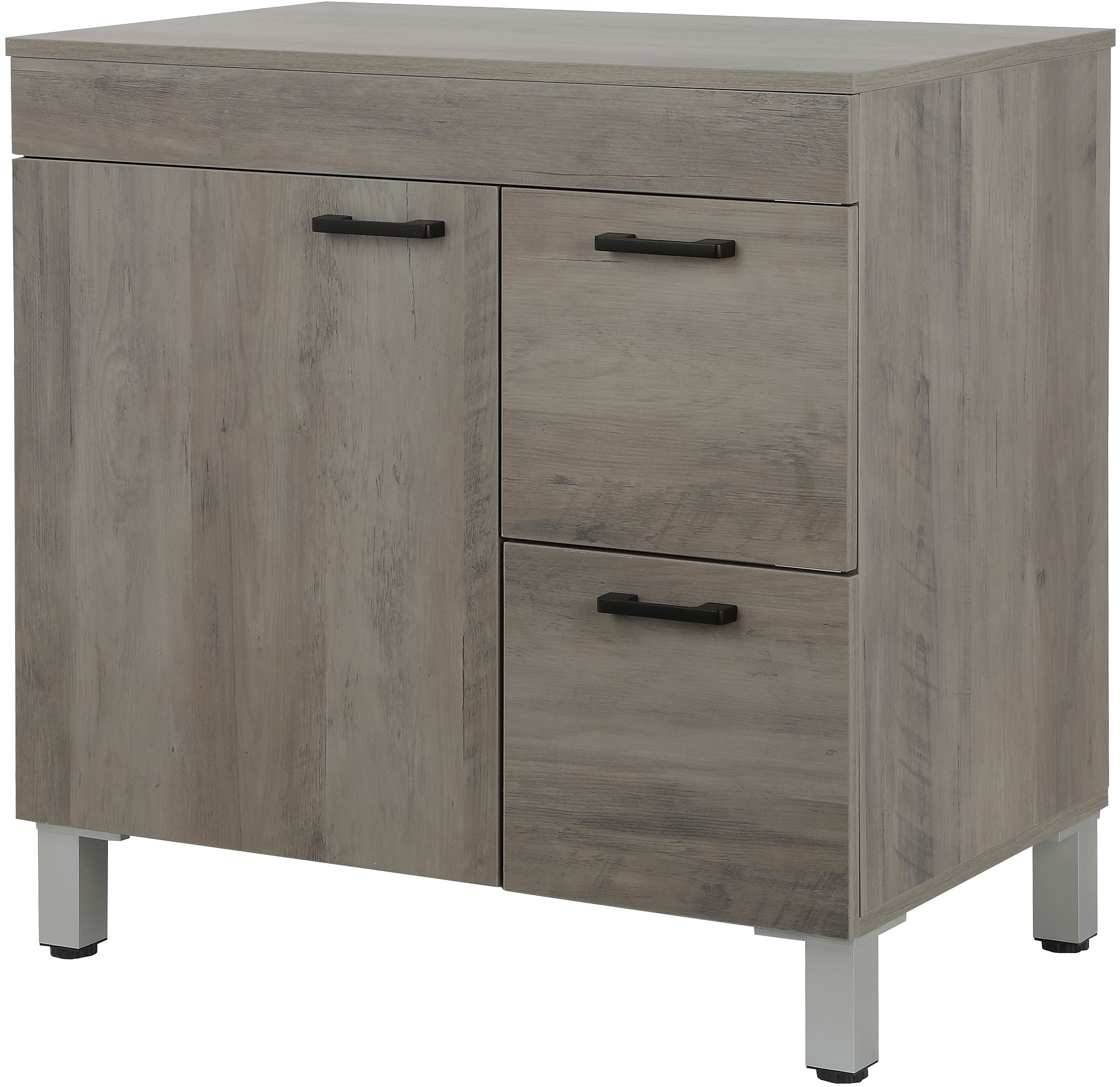 welltime Waschtisch "Florenz, Badezimmerschrank,Badschrank", Stauraum Wasch günstig online kaufen