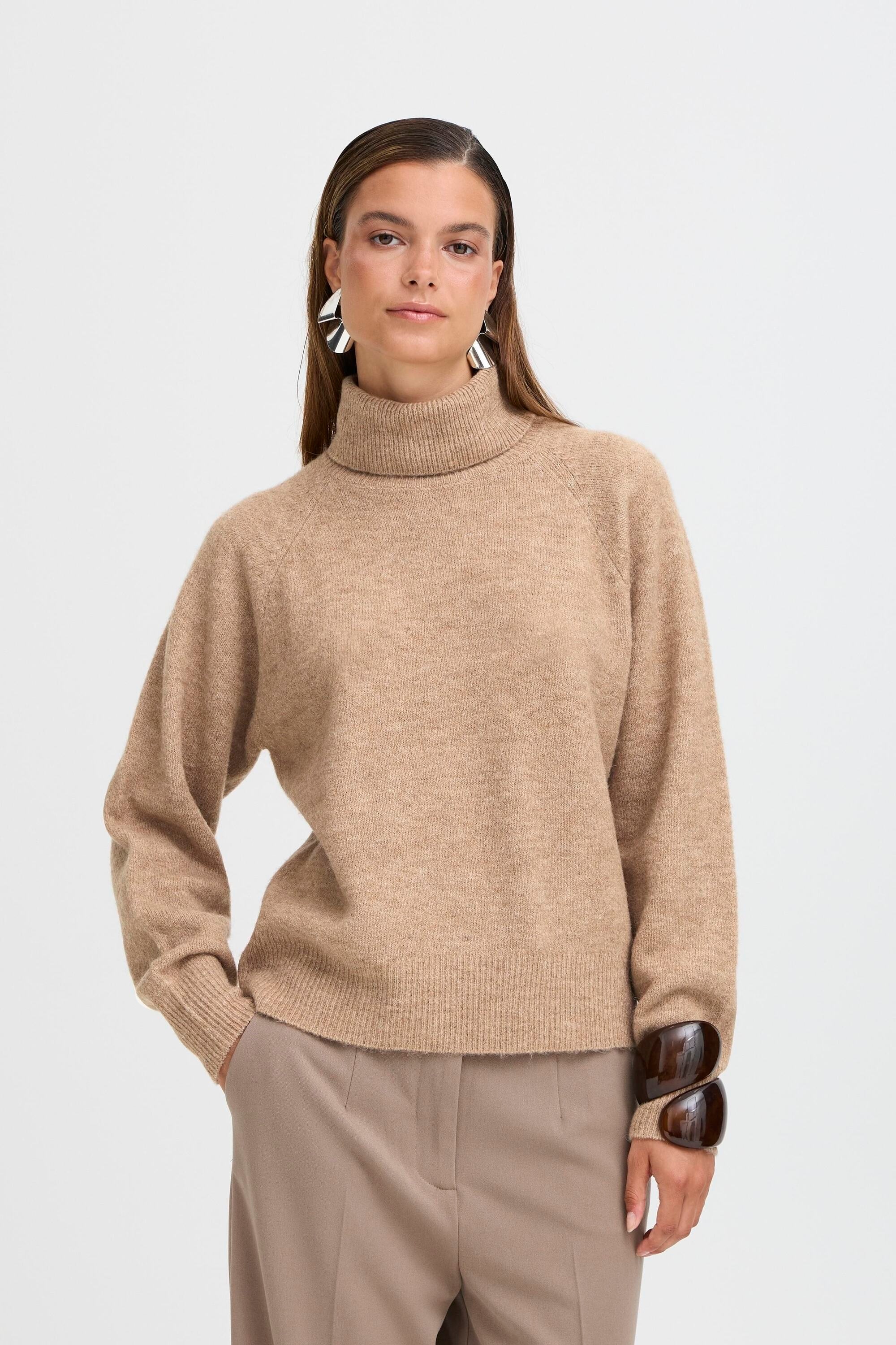 b.young Strickpullover »Strickpullover langarm BYMONNA«