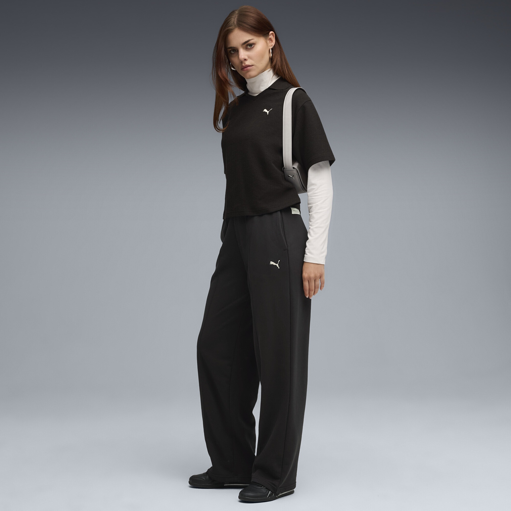 PUMA Sporthose »PUMA Class Straight Fit High-Waist-Hose Damen«