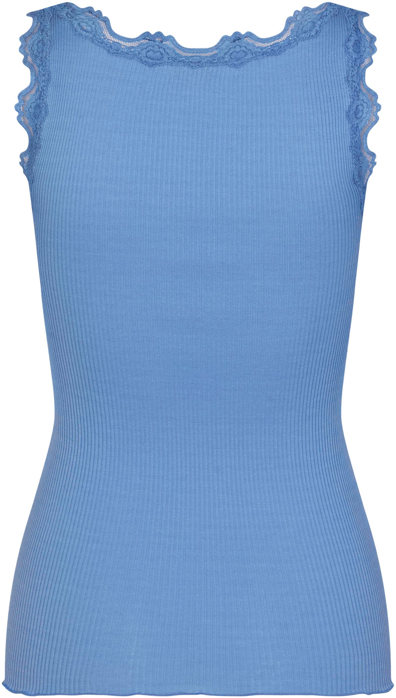 rosemunde Tanktop "Babette Silk Top" Vintage-Spitzenbesatz, breite Träger, günstig online kaufen