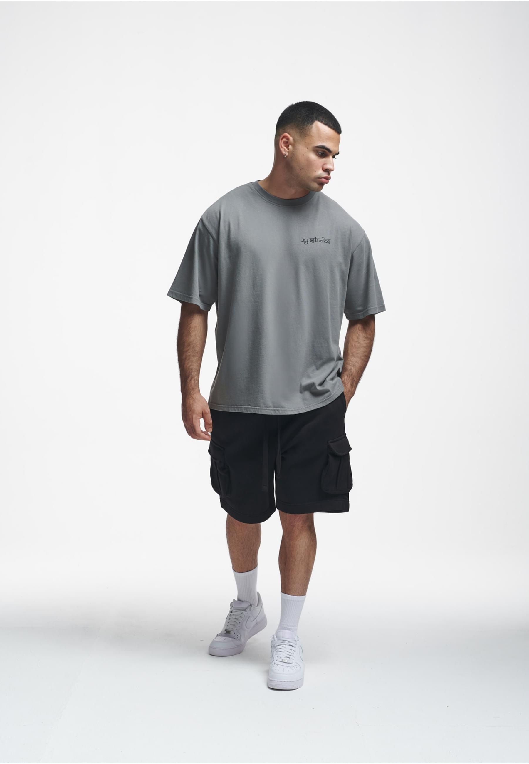 2Y Studios T-Shirt »2Y Studios Herren 2Y Tiger Oversize Tee«, (1 tlg.)