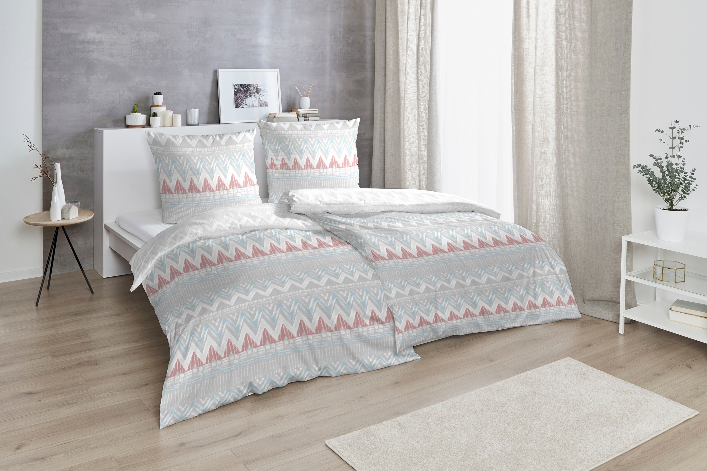 Primera Bettwäsche "Bio-Renforce-Bettwäsche Zahara" 2 Stk. mit einem modern günstig online kaufen