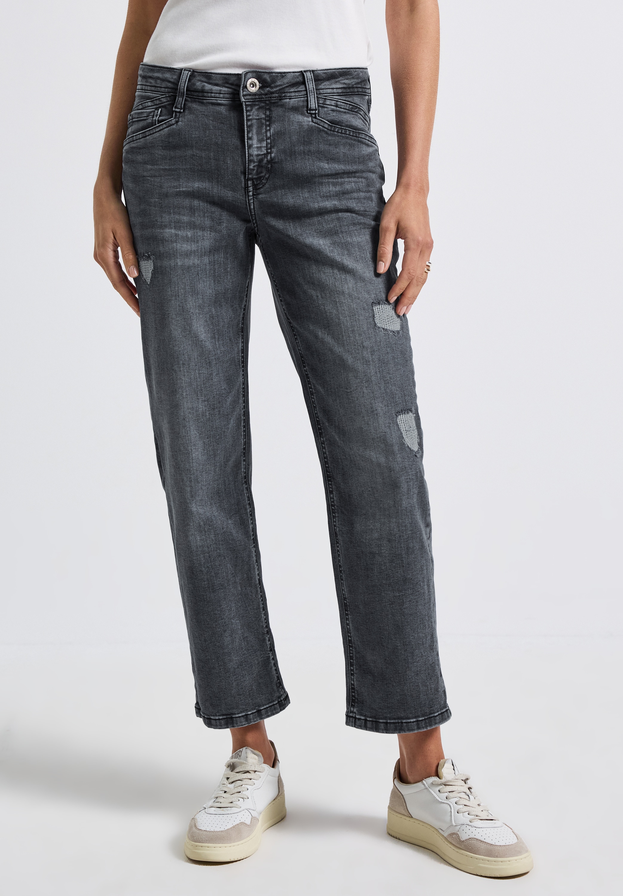 STREET ONE Comfort-fit-Jeans Middle Waist