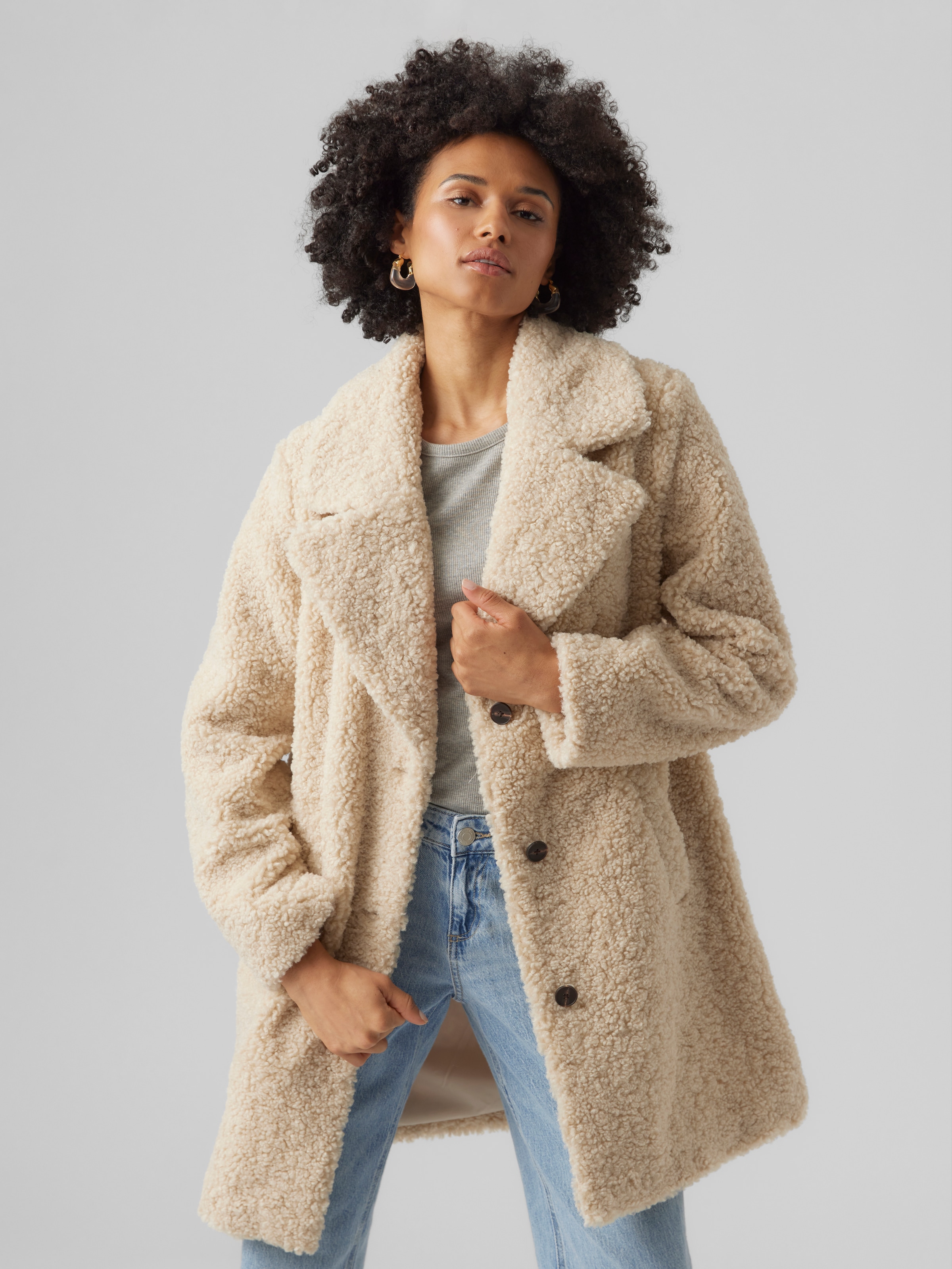 Vero Moda Kurzmantel "VMKYLIE TEDDY COAT GA BOO"