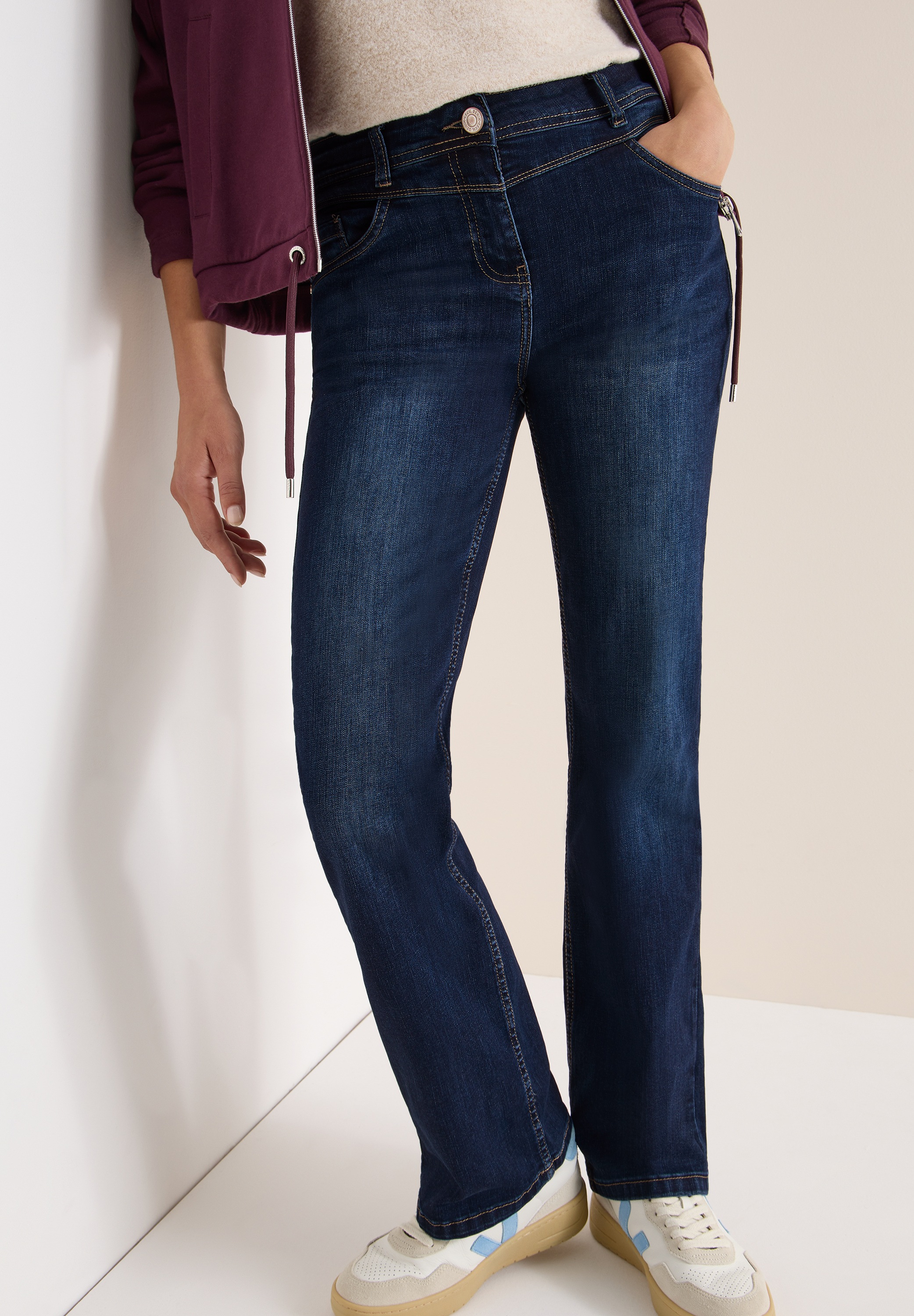 Cecil Bootcut-Jeans "Style Toronto Bootcut" mit Stretch, Slim Fit günstig online kaufen