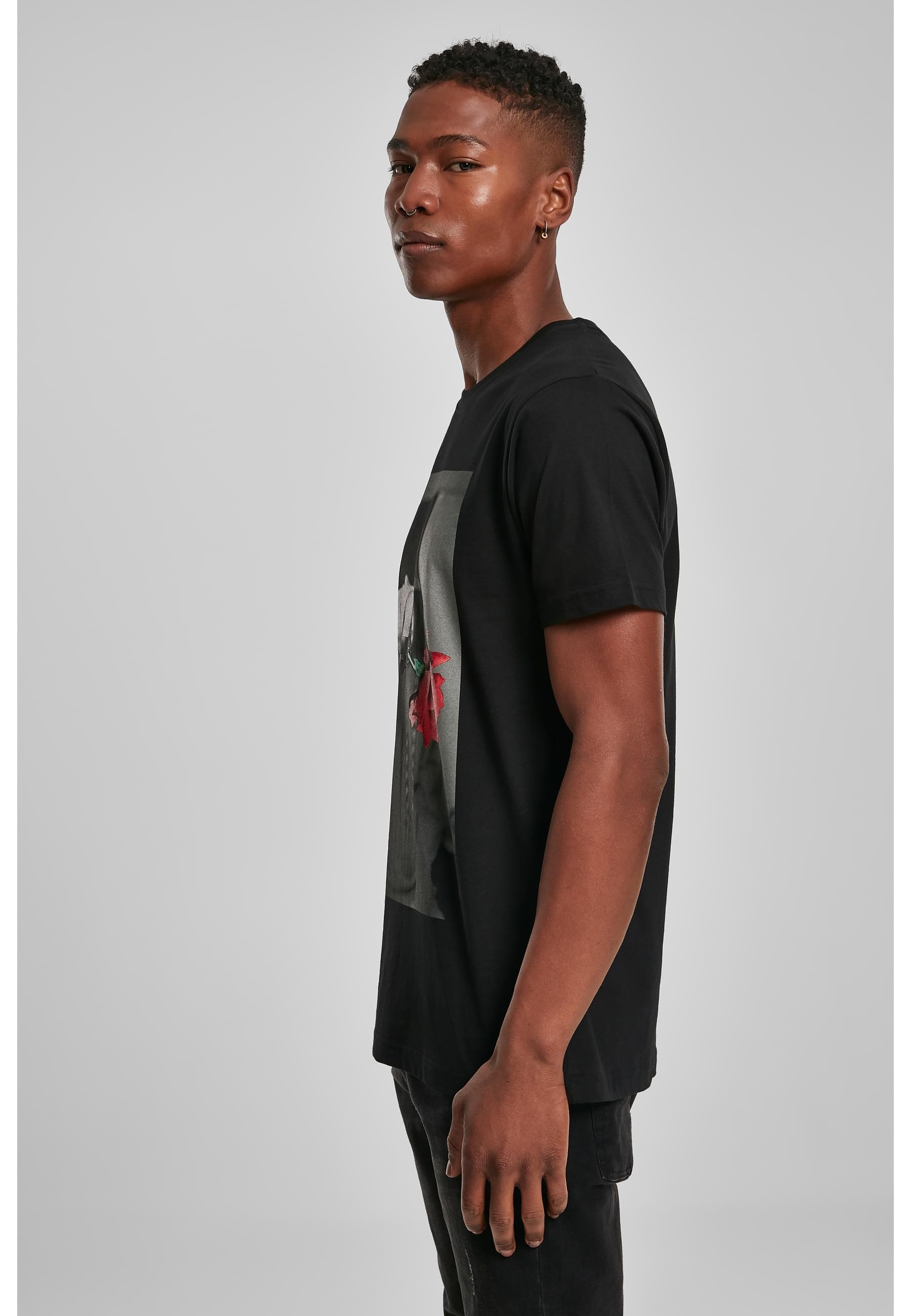 MisterTee T-Shirt »MisterTee Herren Mister Tee Pistol Rose Tee«, (1 tlg.)