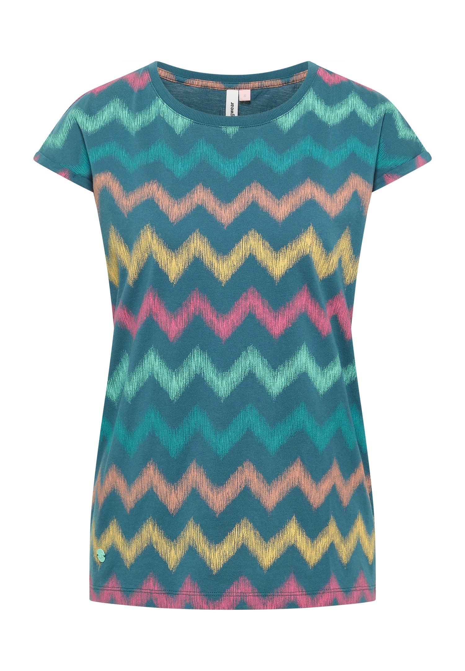 Ragwear Kurzarmshirt »DIONA PRINT« Bestseller aus Baumwoll-Modal-Mix mit allover Print